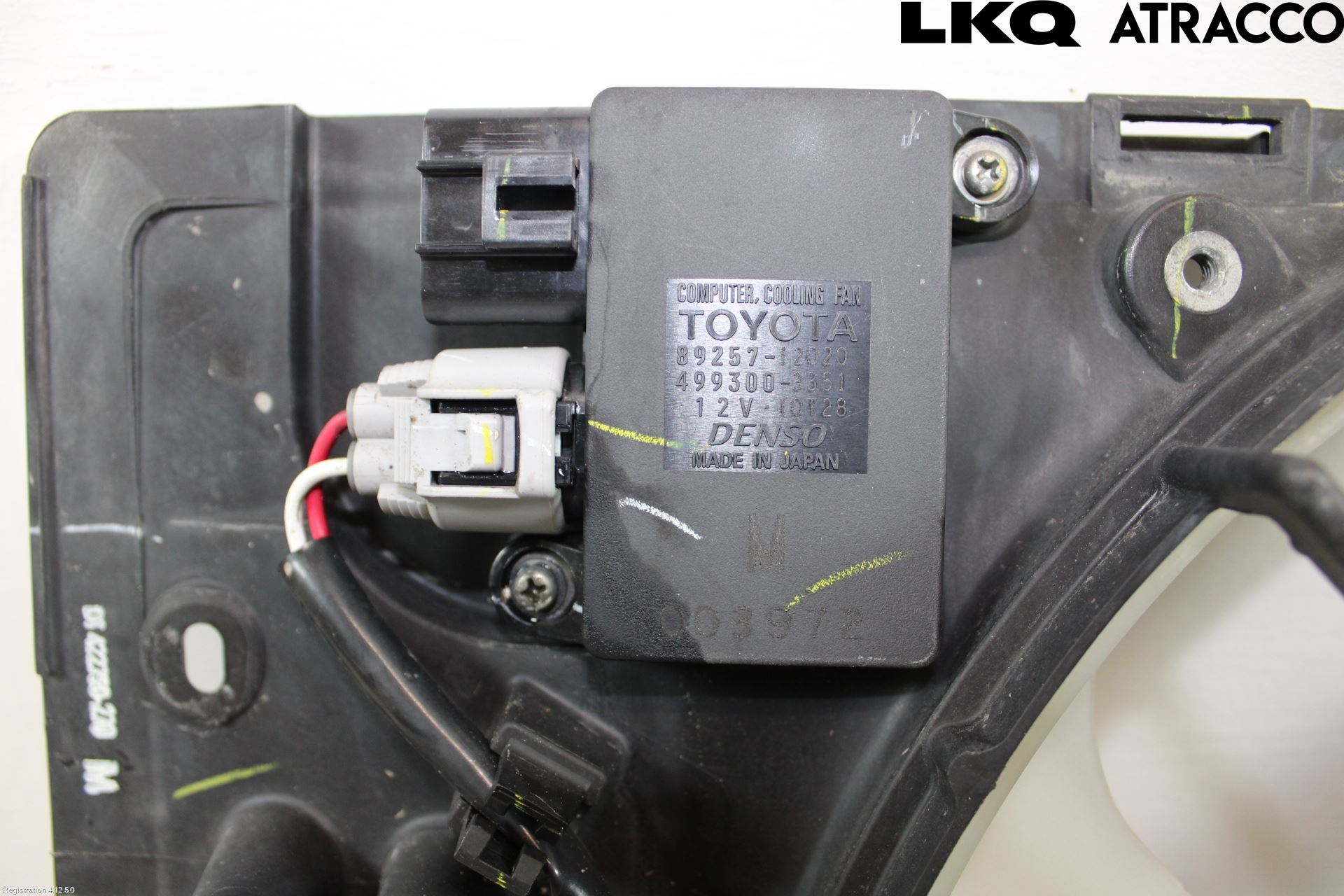 Toyota VERSO 09-18 Kjølevifte Elektrisk