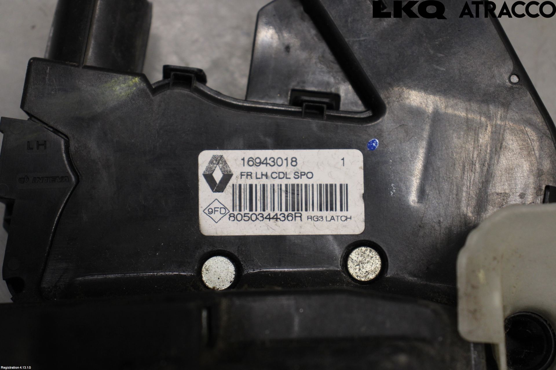 Renault MEGANE IV 16-23 Dørlås - Låsekasse