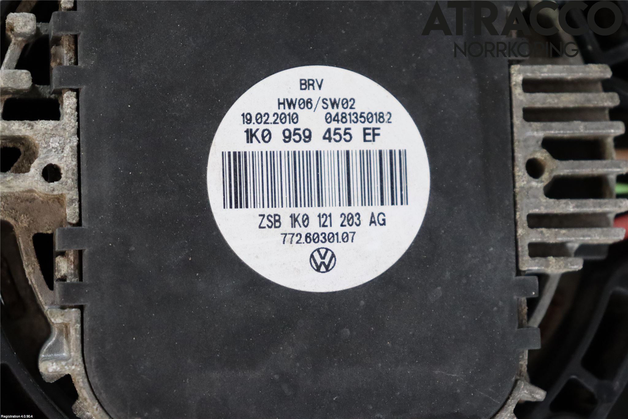 Volkswagen VW GOLF VI 09-13 Kjølevifte Elektrisk