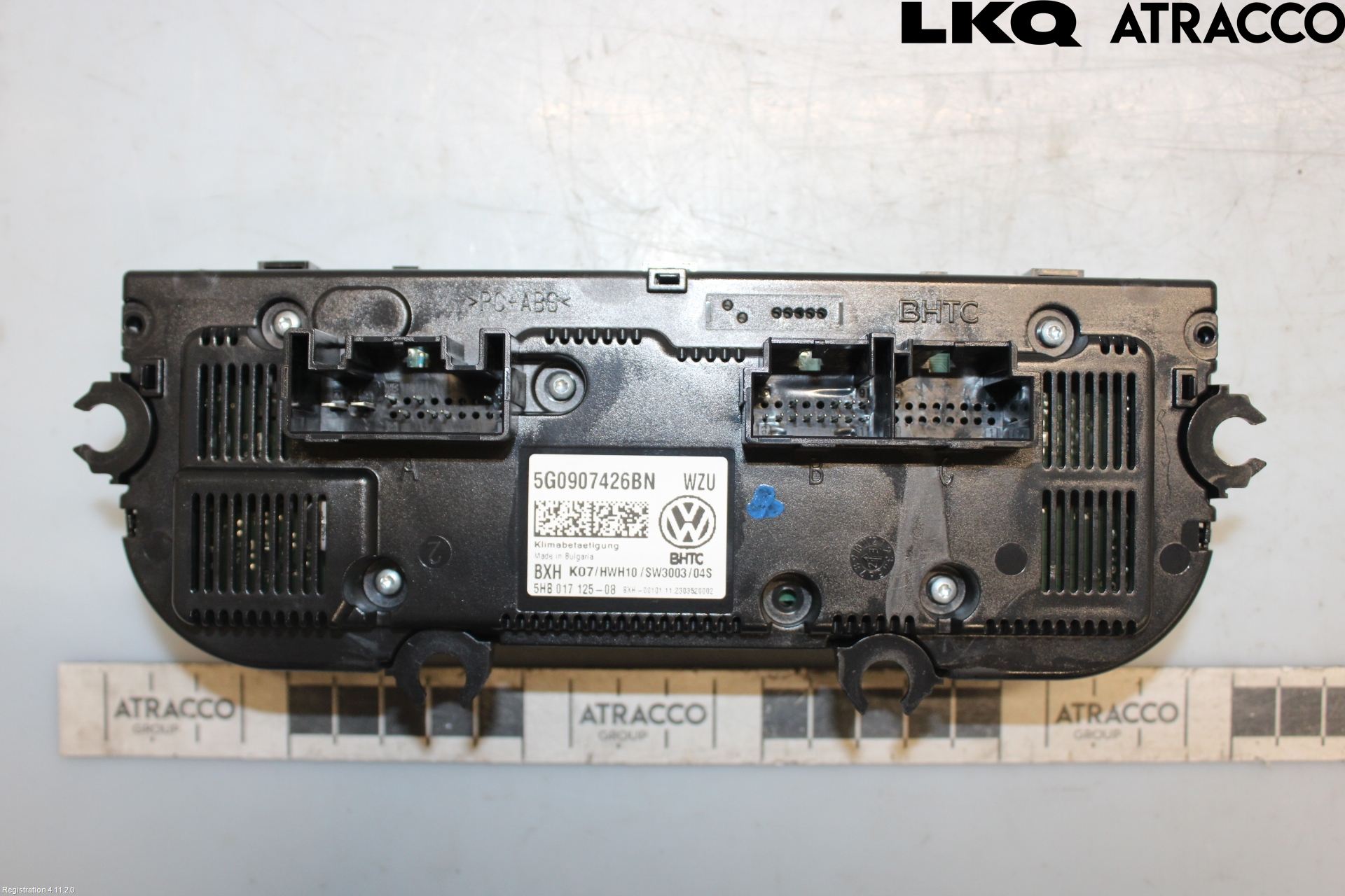 Volkswagen VW TOURAN 16- Varmeapparat Panel(Regulering)