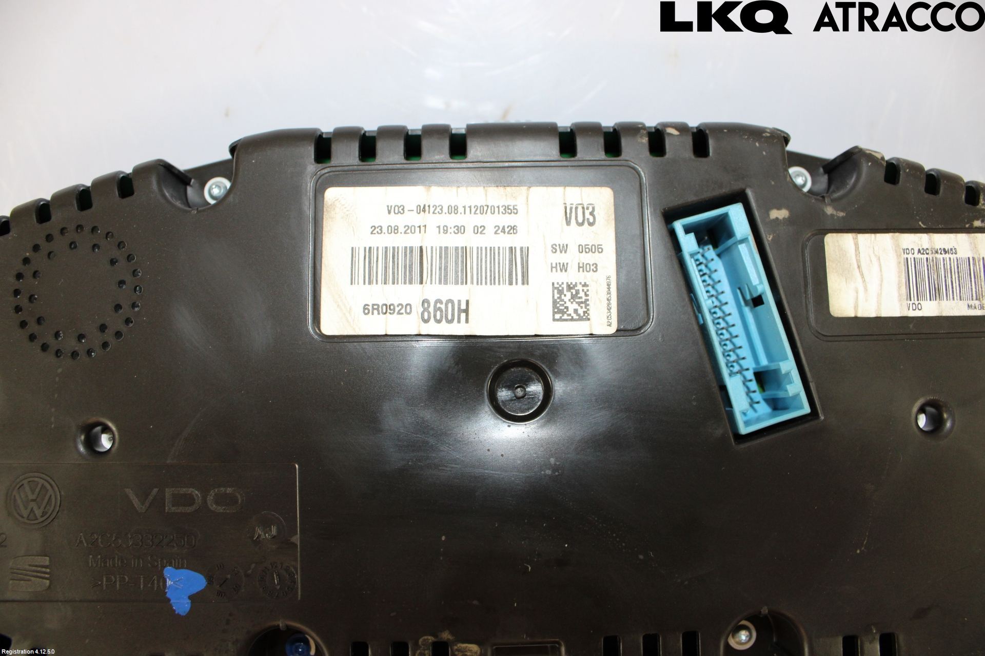 Volkswagen VW POLO 10-17 Instr Kombinert
