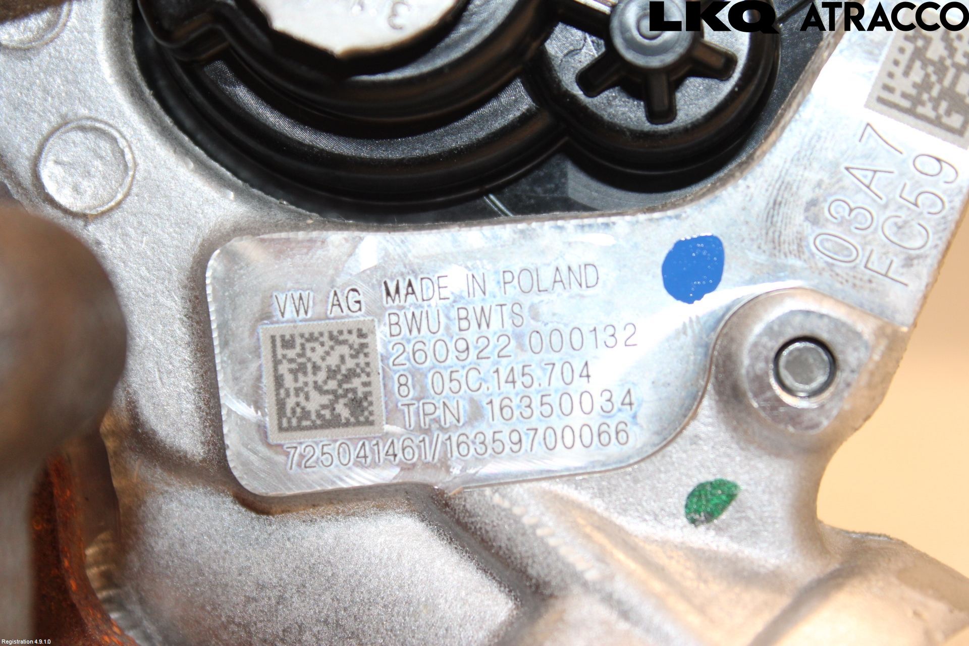 Volkswagen VW T-CROSS 19- Turboaggregat