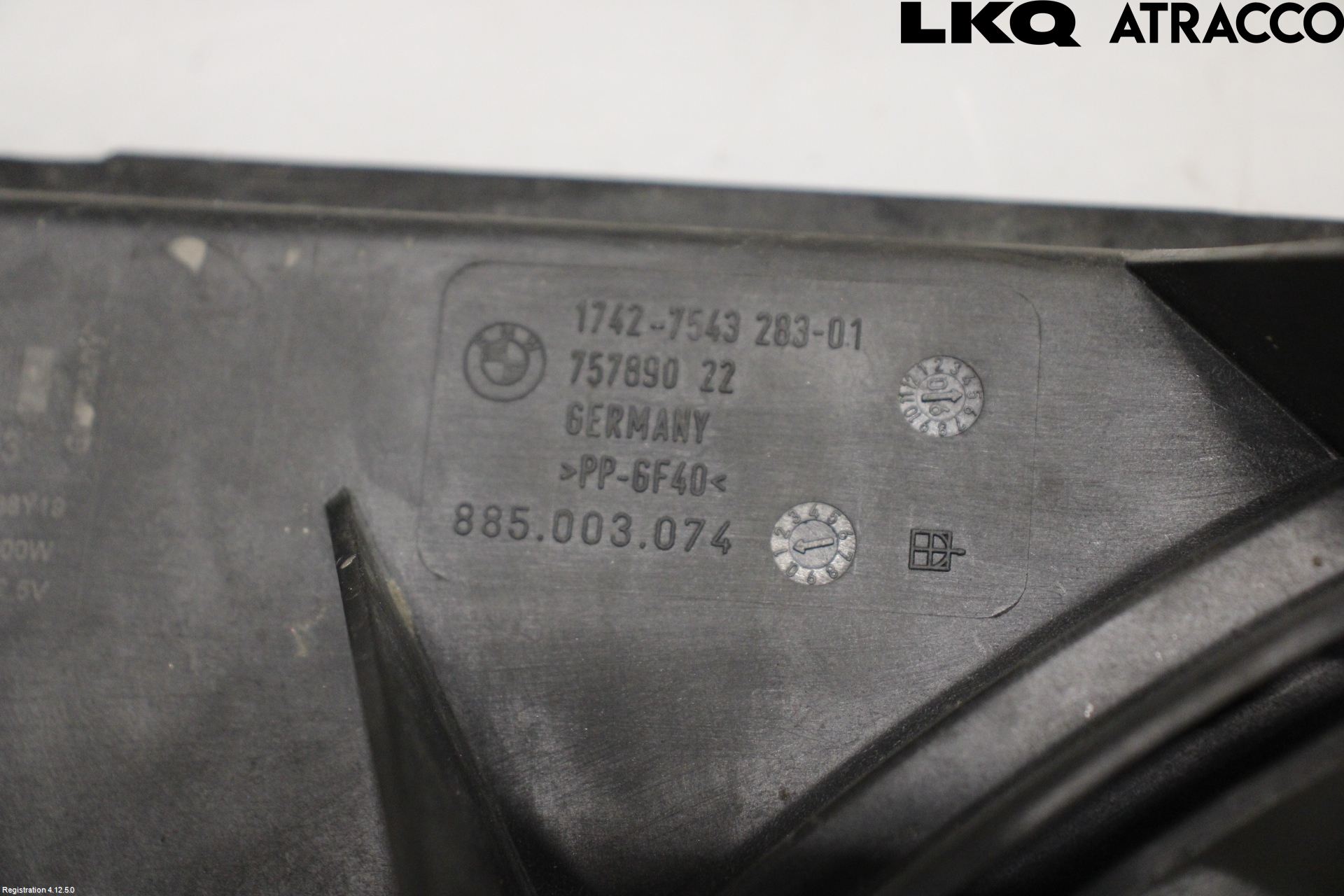 BMW 5 E60/61 Sed/Tou 02-10 Kjølevifte Elektrisk
