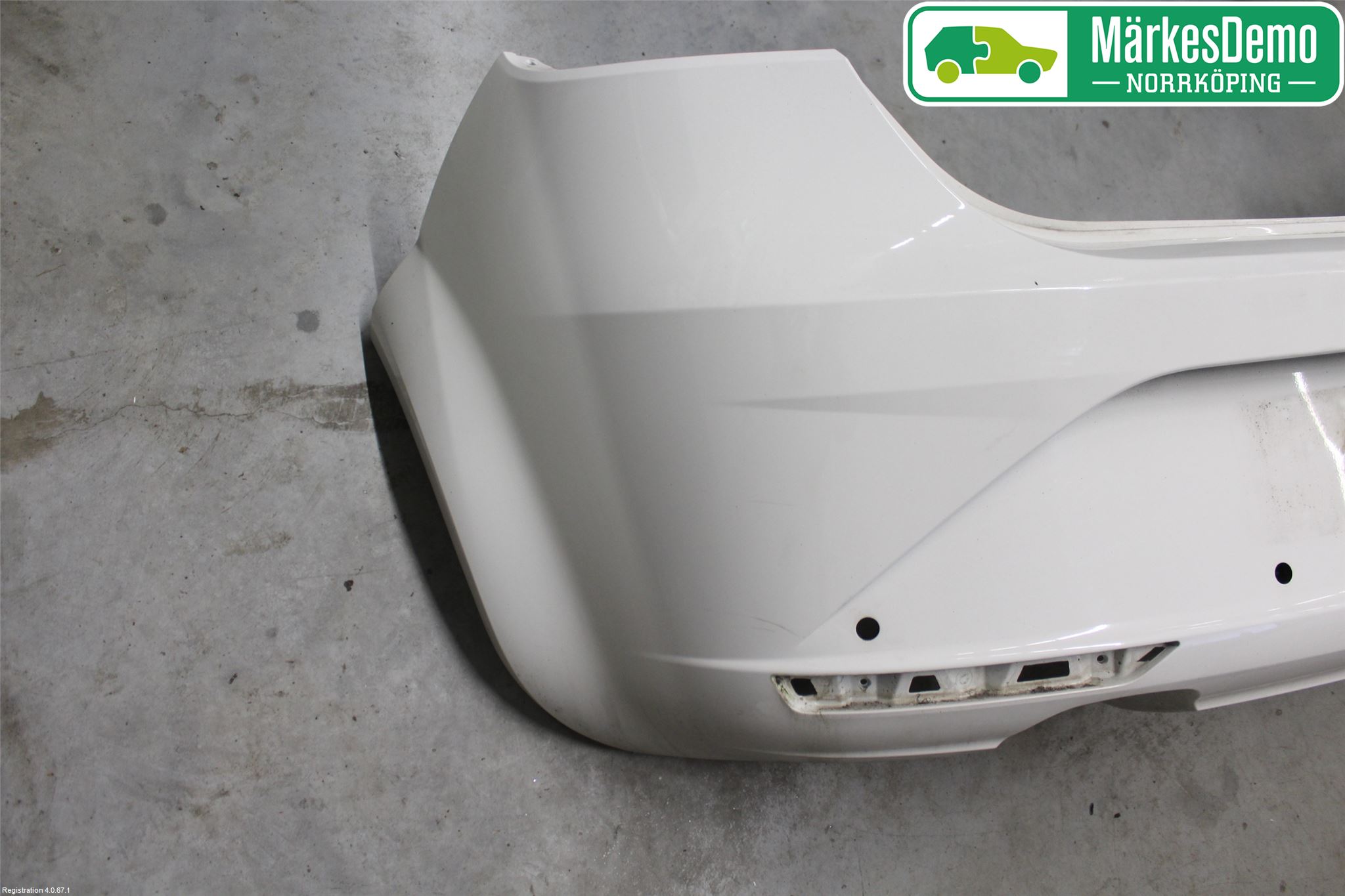 Seat LEON 06-12 Støtfanger Bak Overtrekk