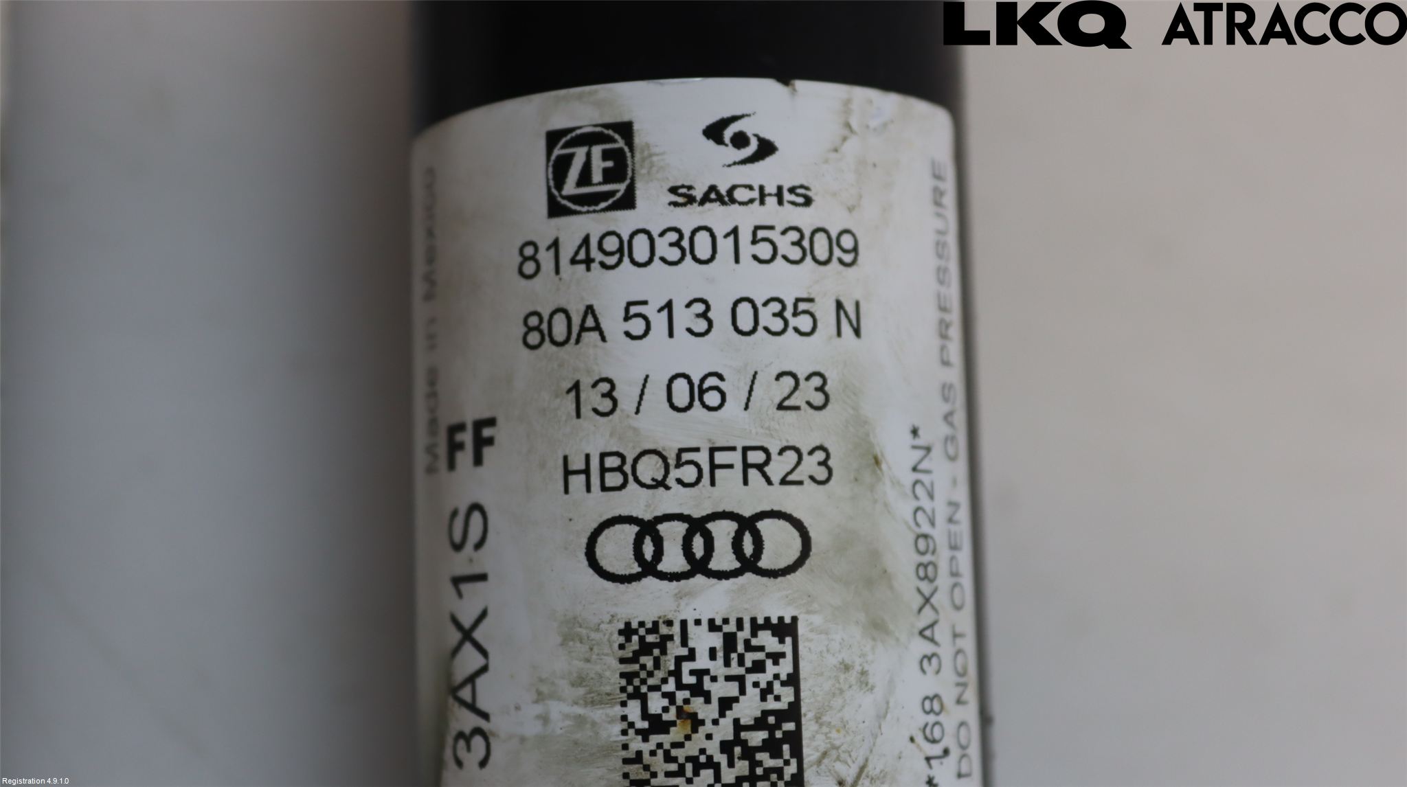Audi Q5/SQ5 17- Støtdemper Bak