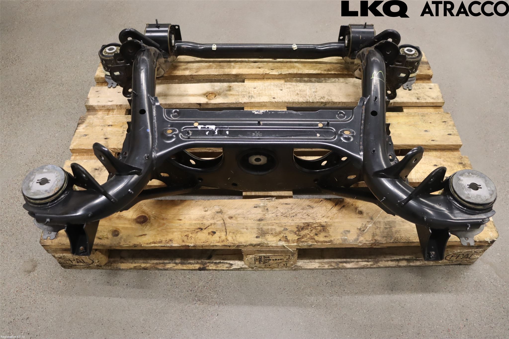 Volkswagen VW ID.4 21- Bakaksel Feste Travers-Ramme