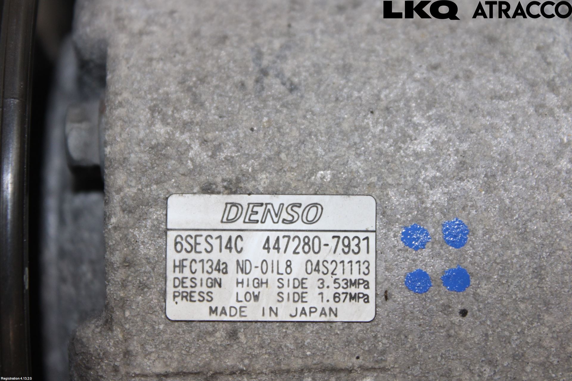 Toyota RAV4 13-18 Varme Ac Kompressor