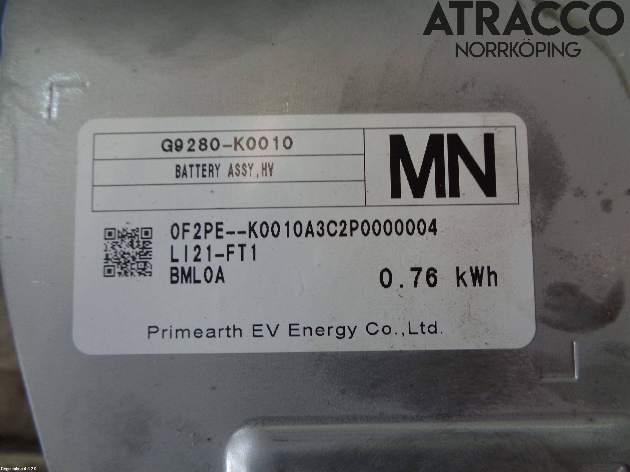 Toyota YARIS XP21 20- Hybrid Batteri