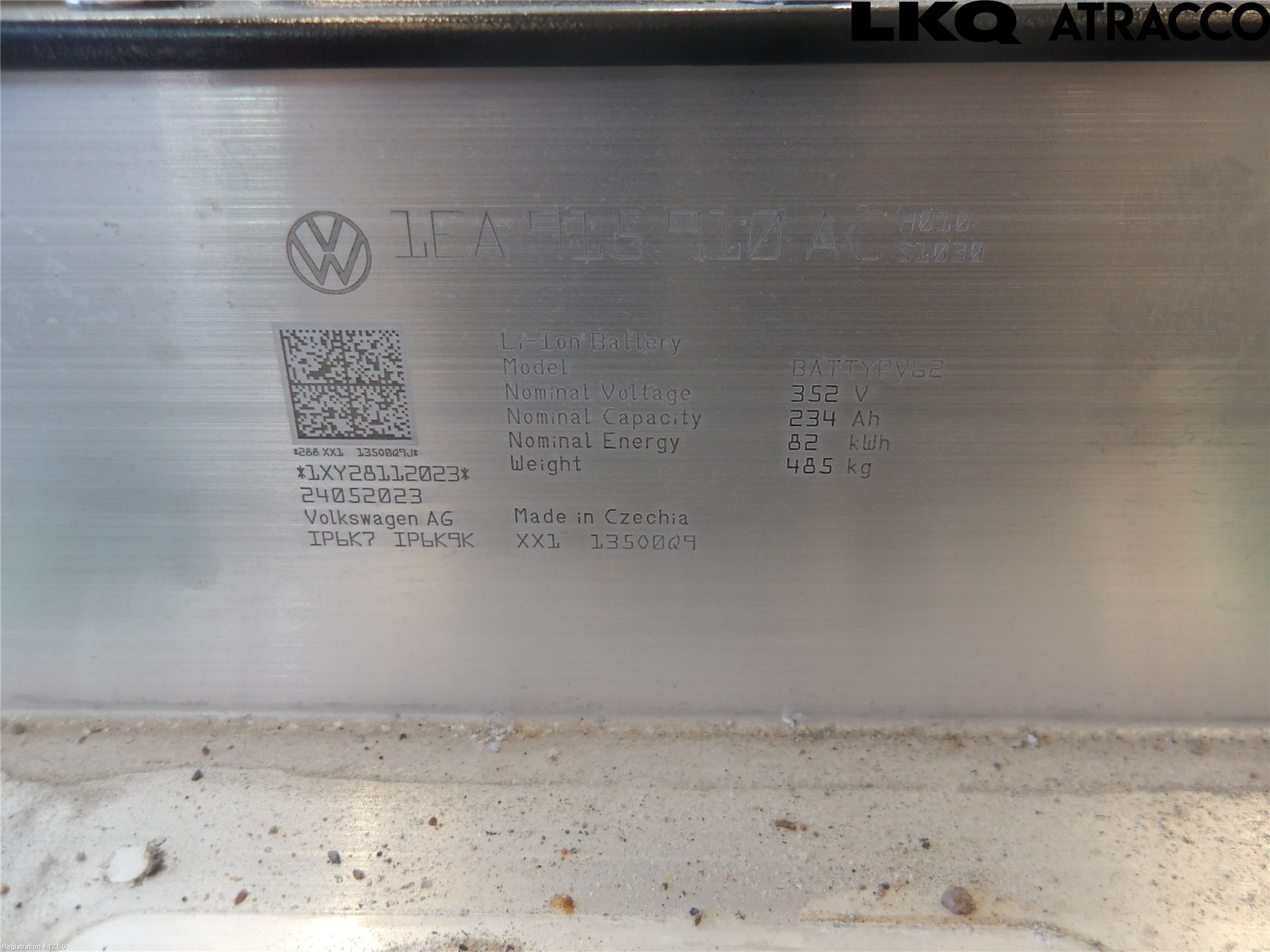 Audi Q4 E-TRON FZ 22- Hybrid Batteri