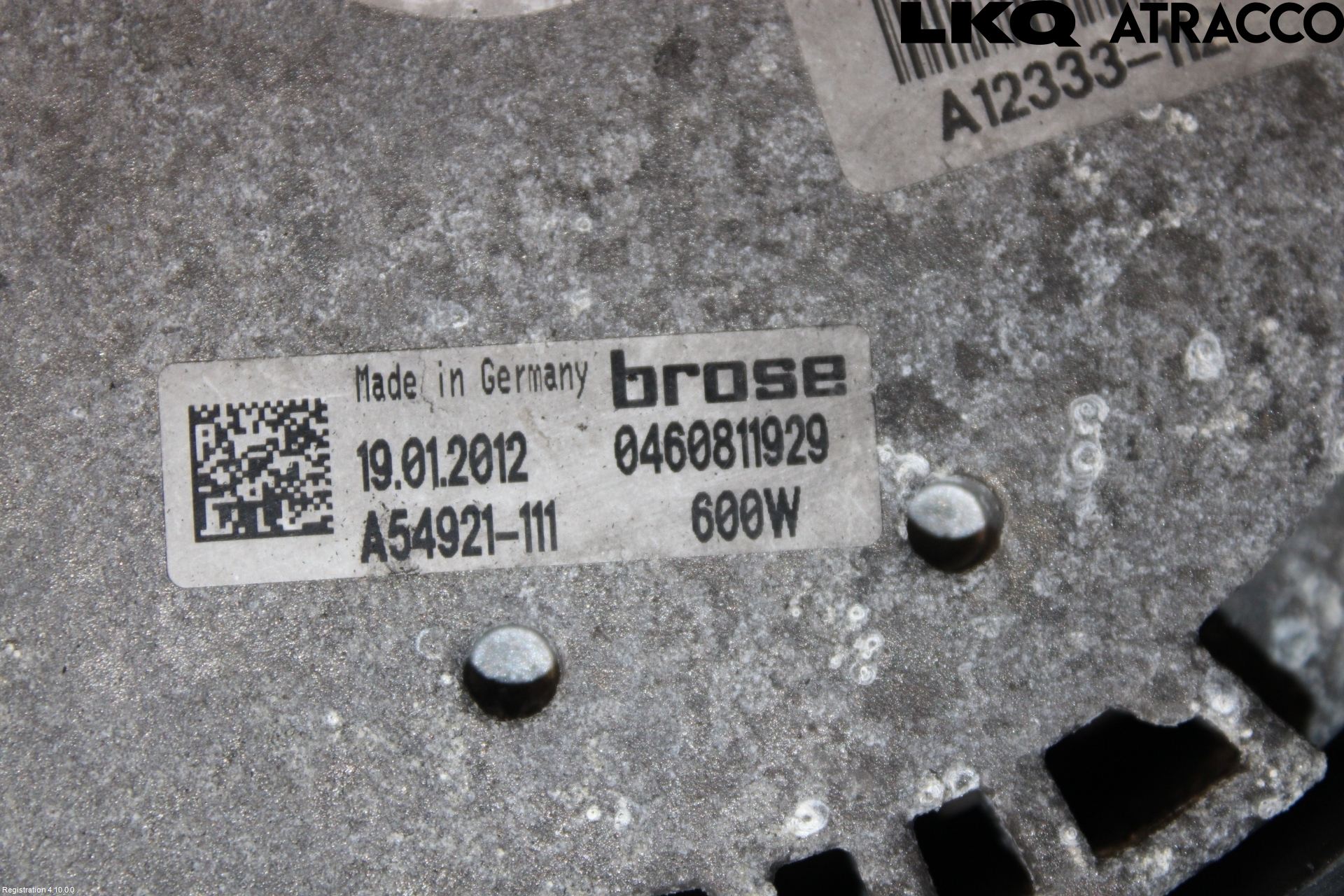 BMW 5 F10/F11/F18 09-17 Kjølevifte Elektrisk