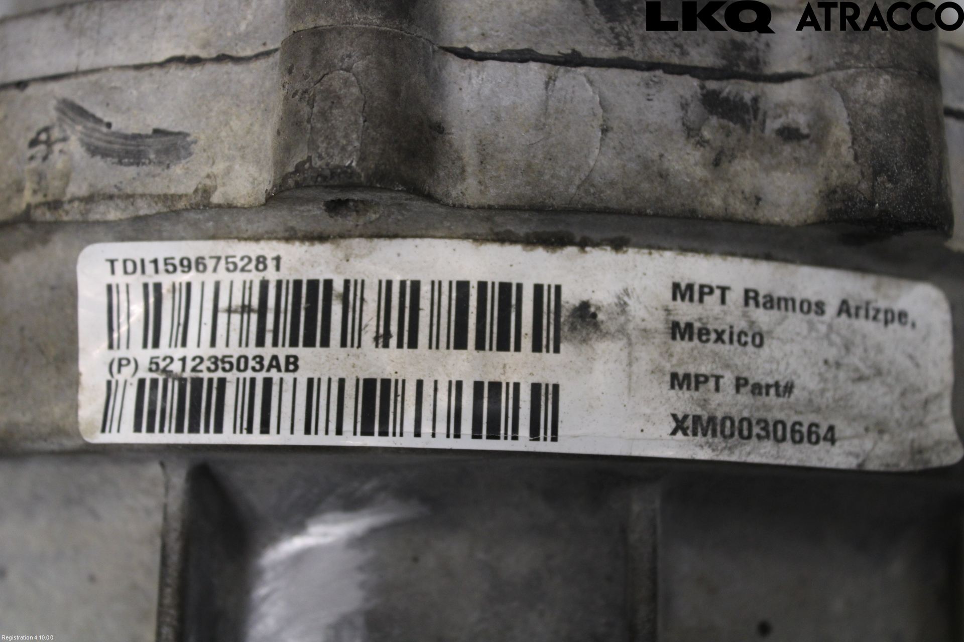 Jeep WRANGLER Gearkasse Fordelingskasse