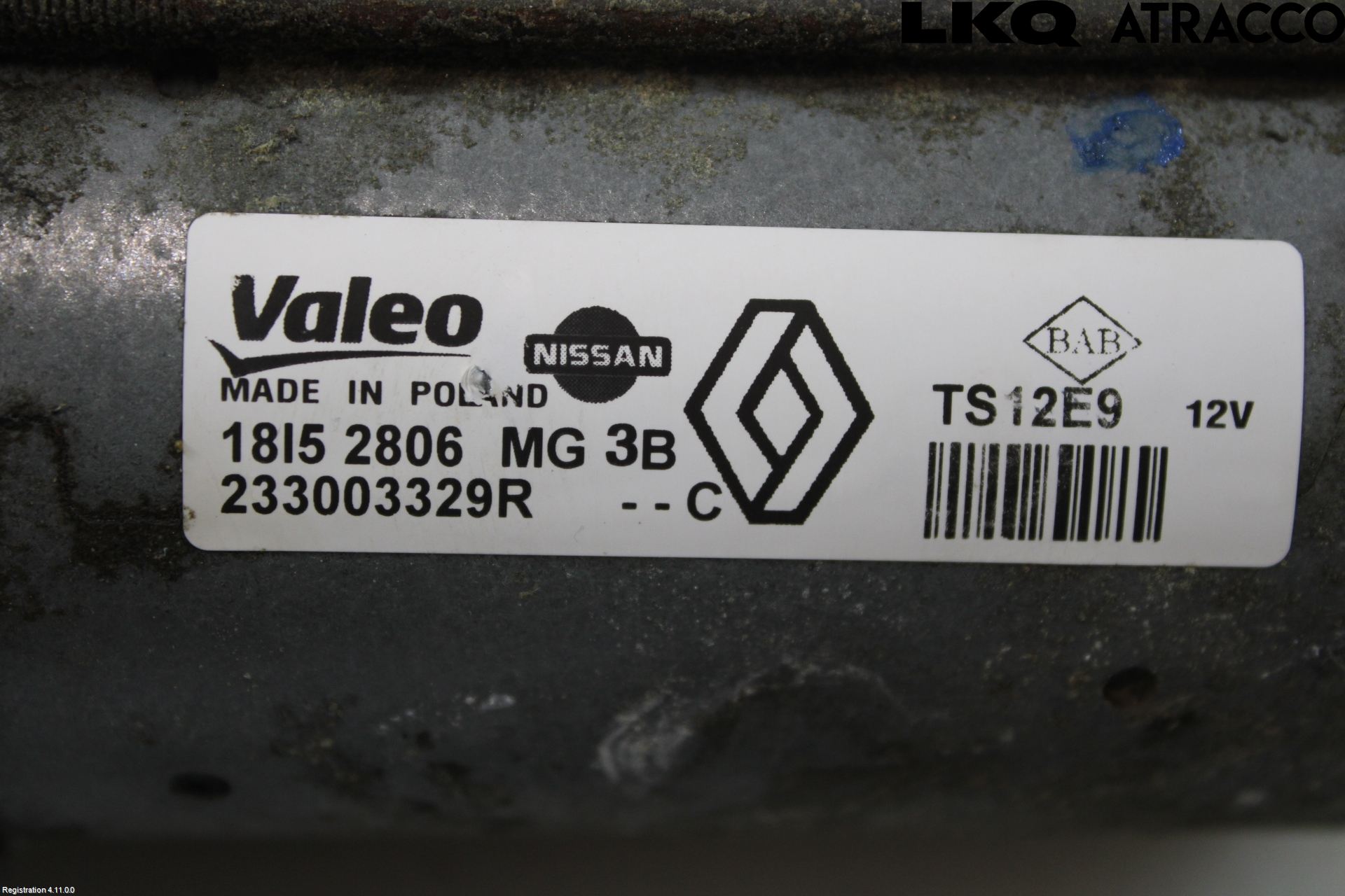 Mercedes-Benz MB CITAN (W415) 13-21 Startmotor Diesel