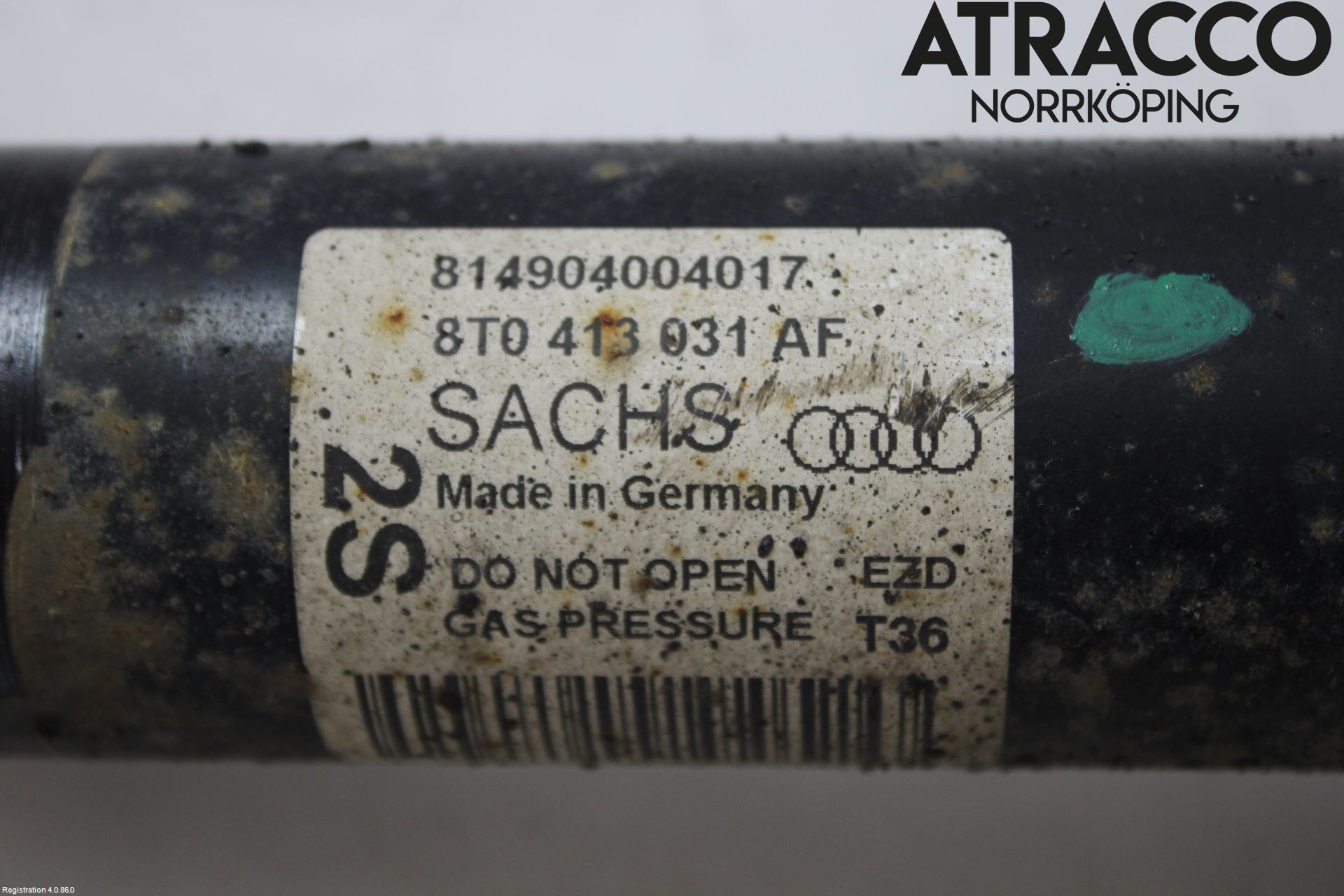 Audi A4 12-15 Fjærbein Foran Høyre