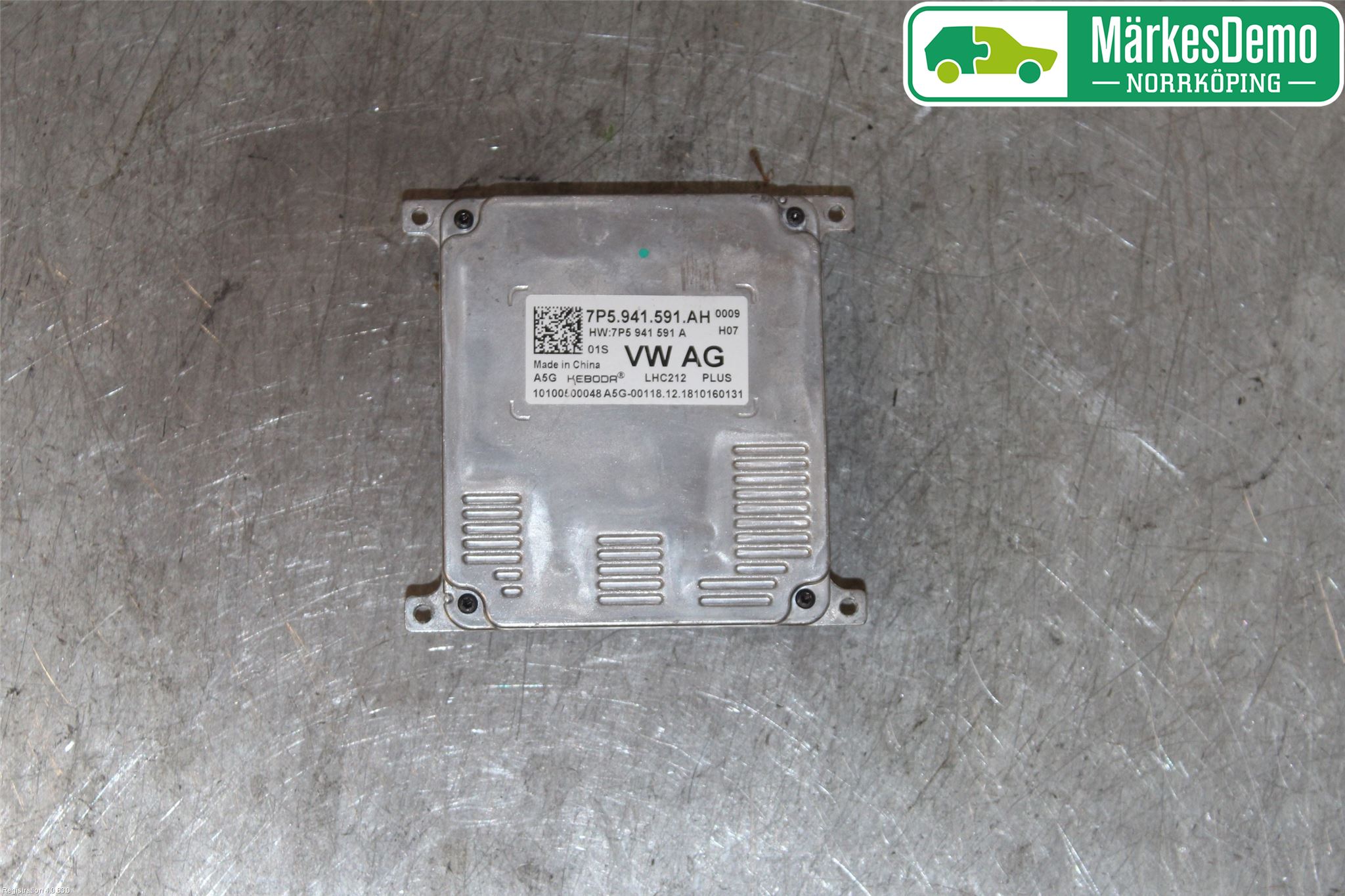 Volkswagen VW GOLF / E-GOLF VII 13-20 Styreenhet Xenon
