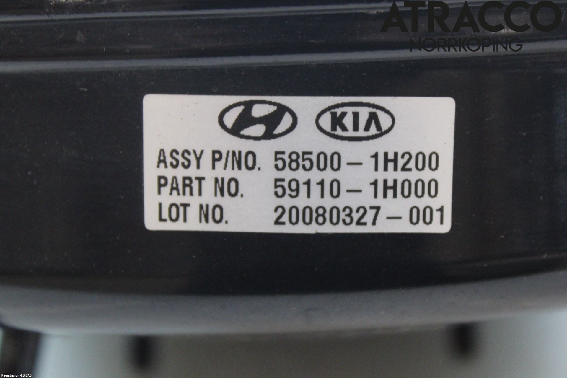 Kia CEED 06-12 Bremseservo