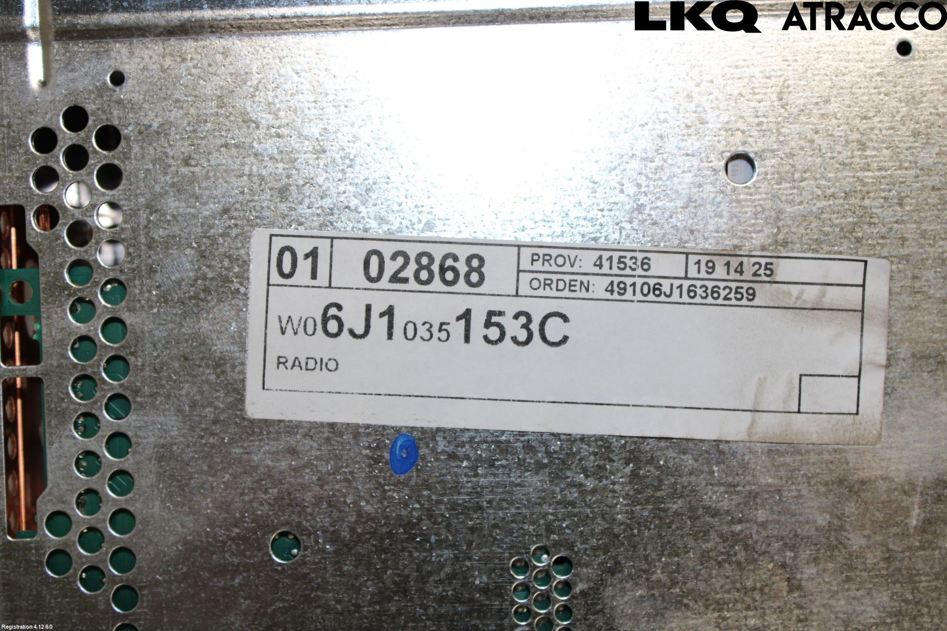 Seat IBIZA IV 08-16 Stereo Radio Med Cd