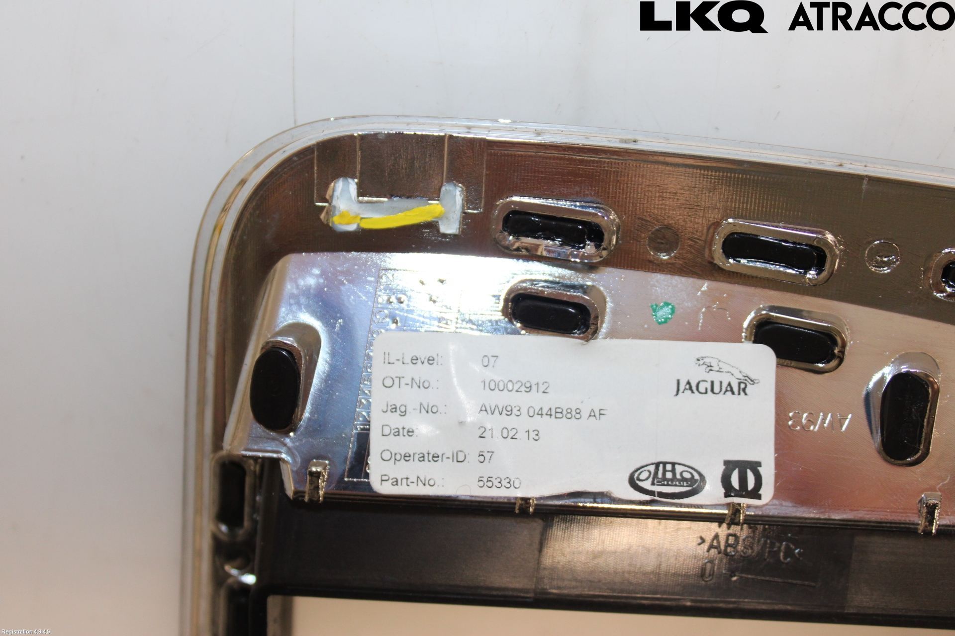 Jaguar XJ X351        10- Innr Radio Ramme