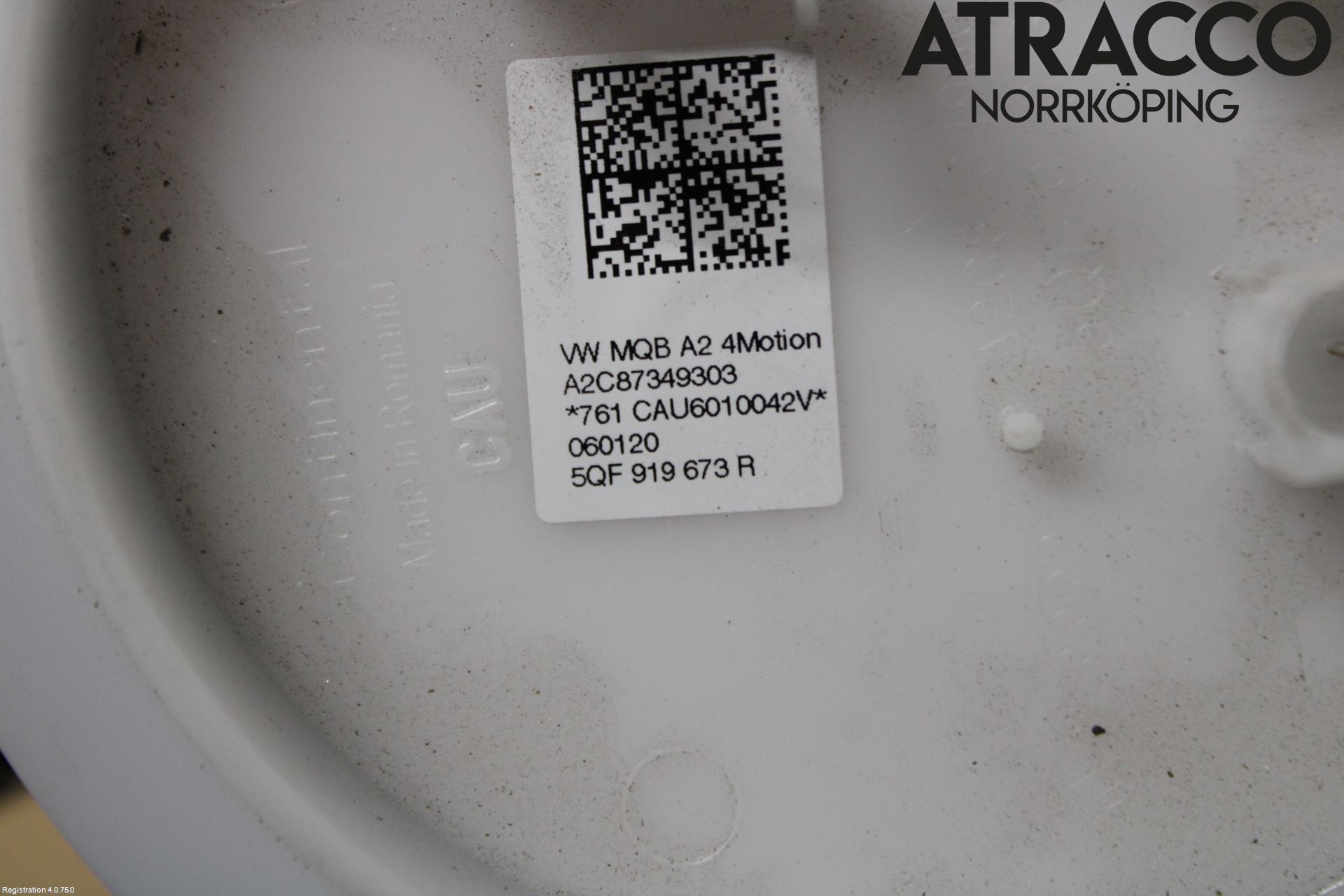 Volkswagen VW TIGUAN 16-24 Giver Drivstofftank