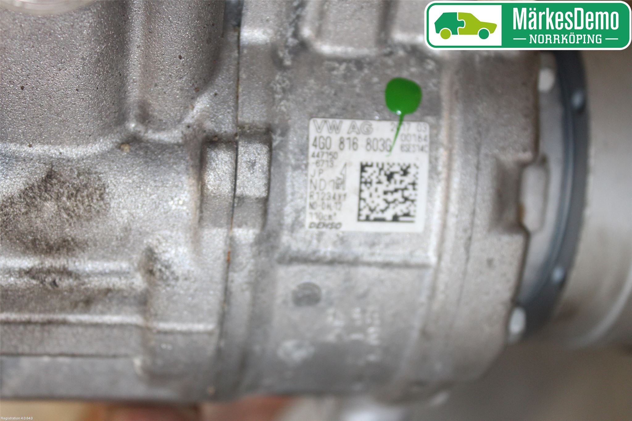Audi A6/S6 4G 11-18 Varme Ac Kompressor