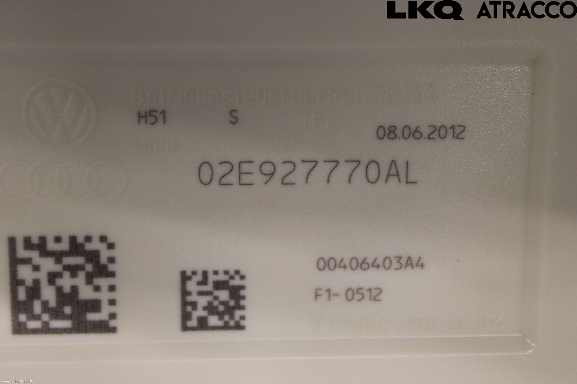 Volkswagen VW PASSAT 11-14 Girkasse Skift Enhet