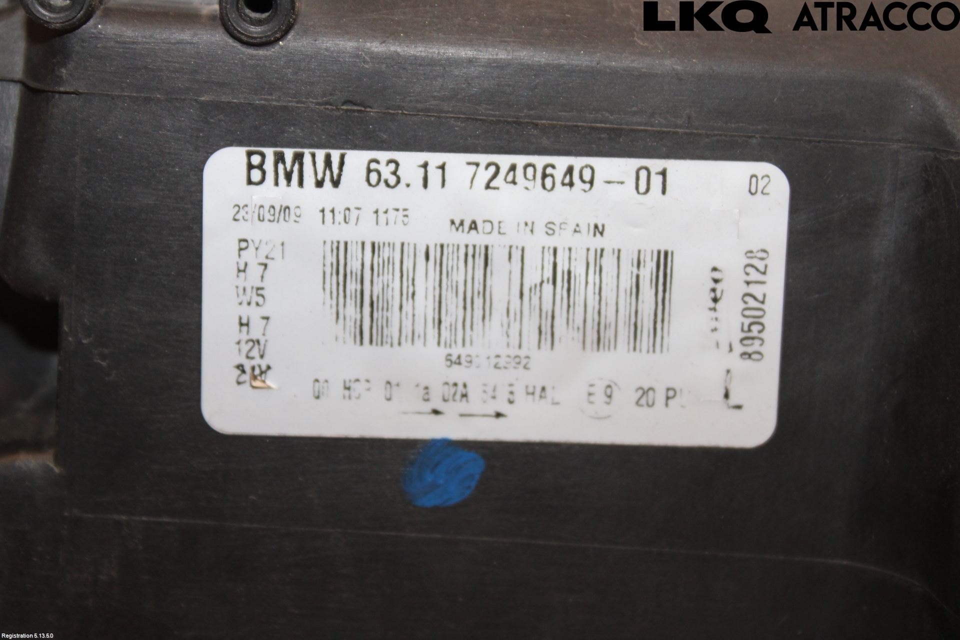 BMW 1 E87/81 5D/3D 03-11 Frontlykt Venstre