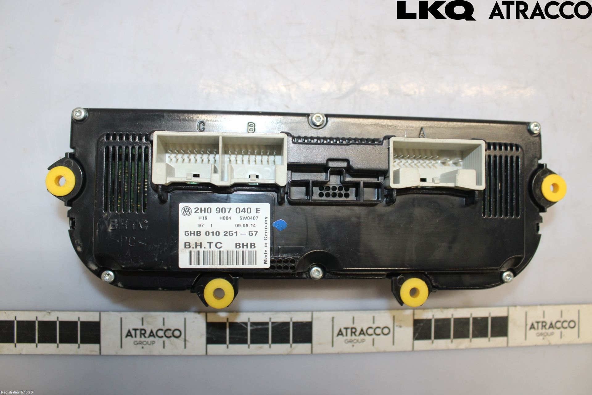 Volkswagen VW AMAROK 2H 10-22 Varmeapparat Panel(Regulering)