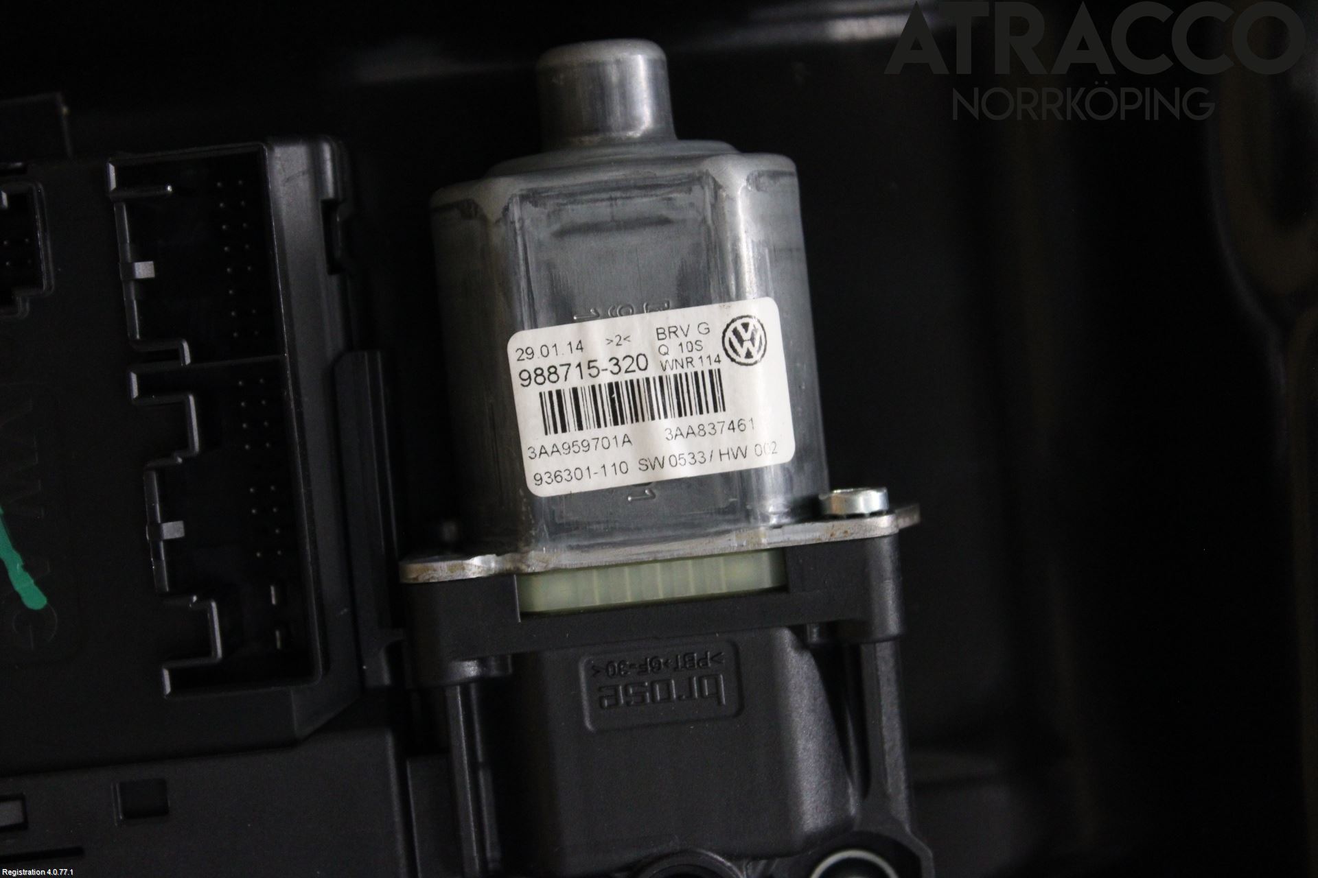 Volkswagen VW PASSAT 11-14 Vindusheis El Komp