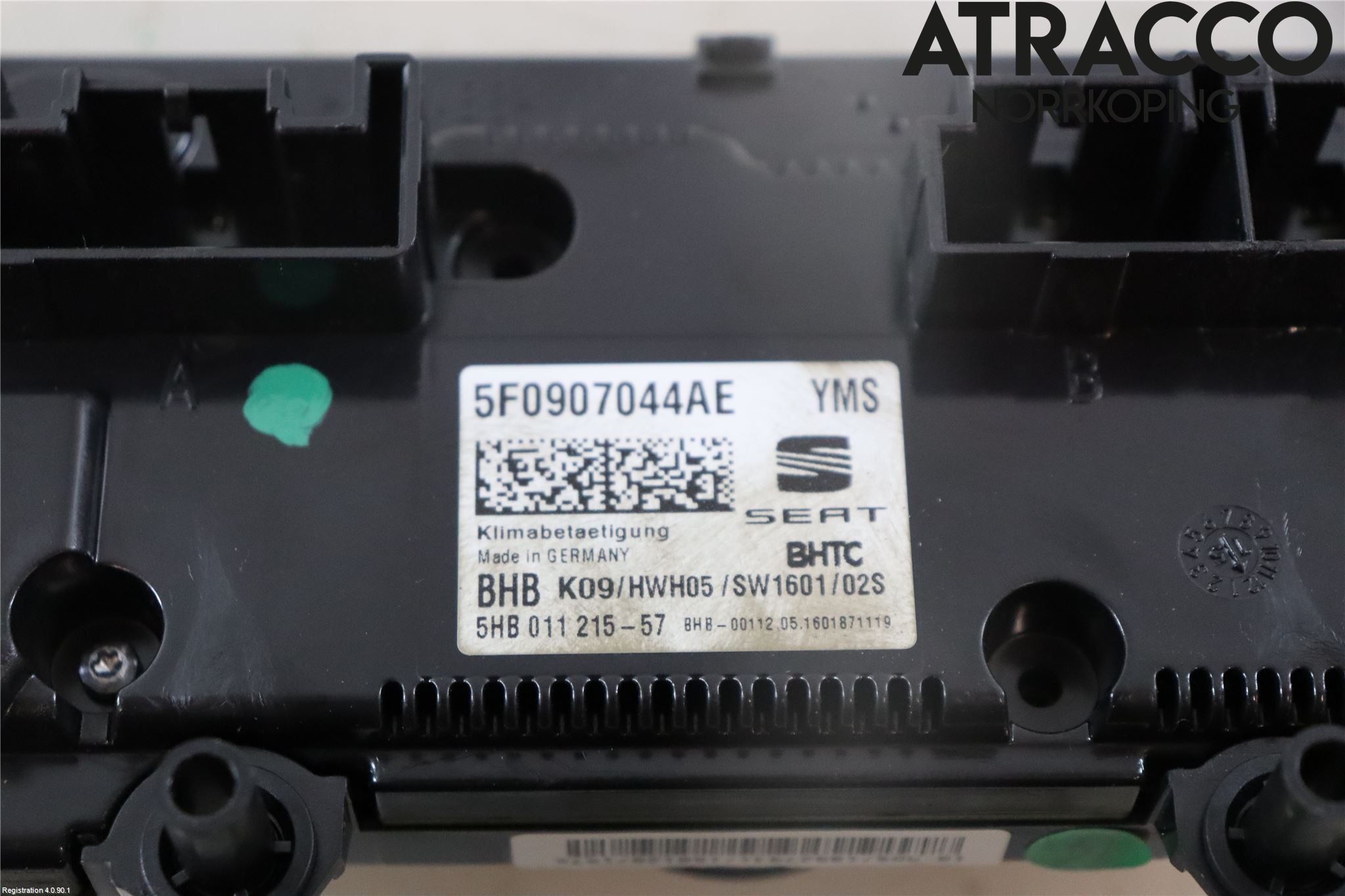Seat LEON 13-20 Varmeapparat Panel(Regulering)