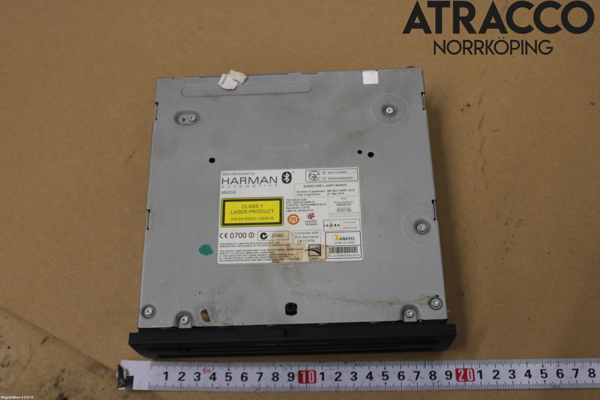Audi A8/S8 4H 10-17 Stereo Radio Med Cd