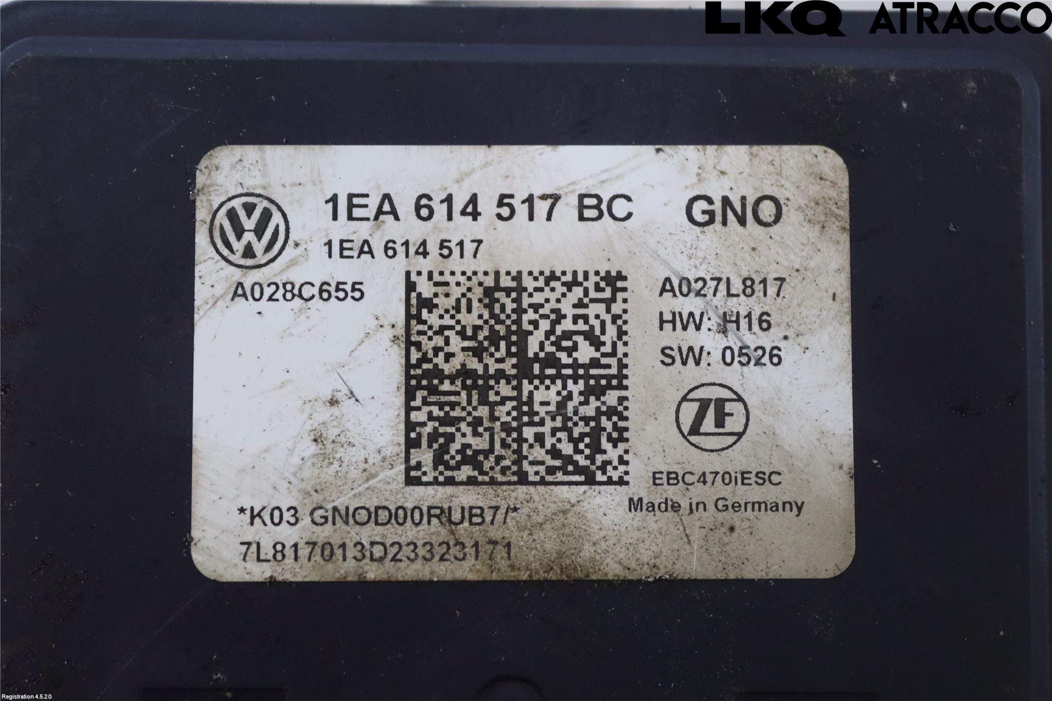 Audi Q4 E-TRON FZ 22- Abs Hydraulikkaggregat