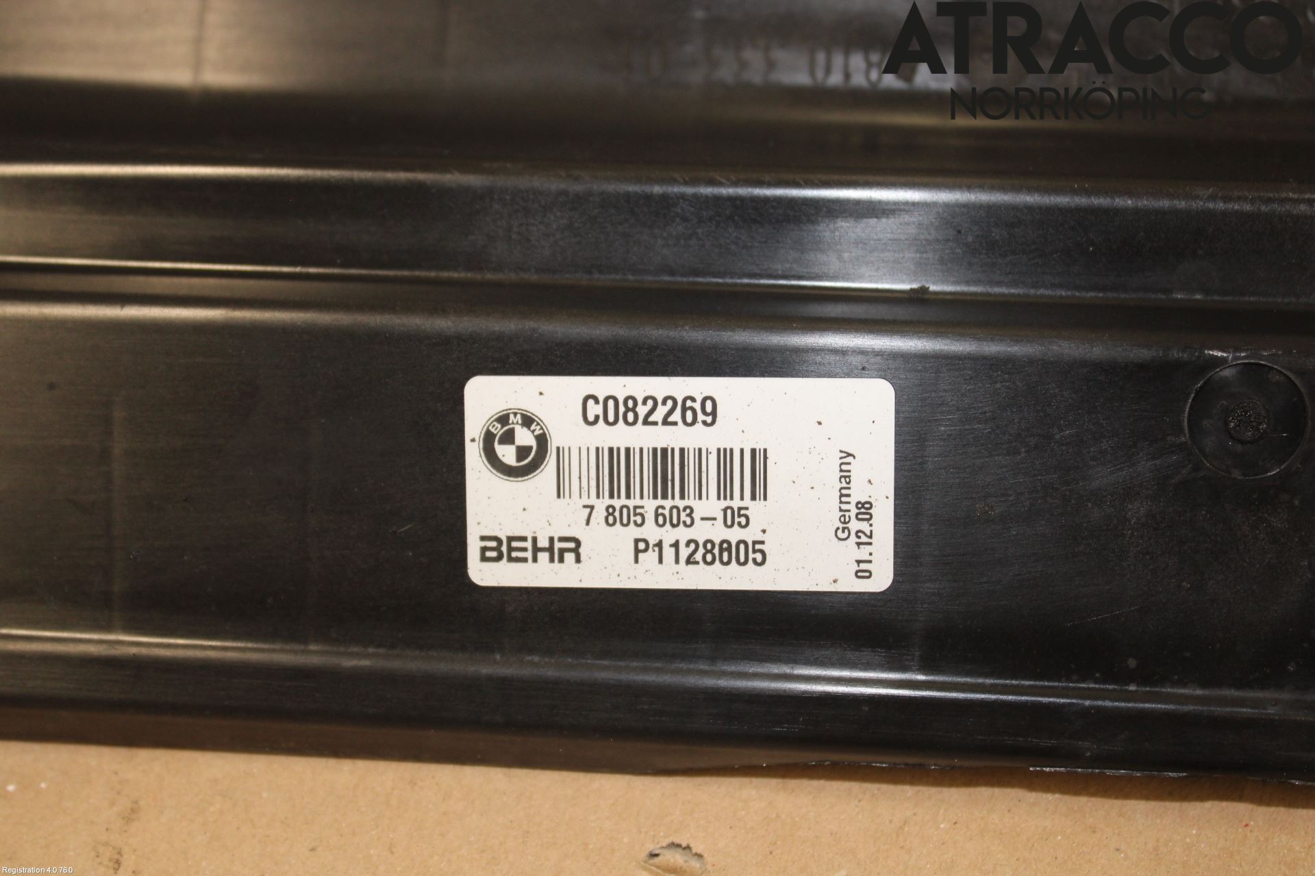 BMW 5 E60/61 Sed/Tou 02-10 Front Øvrig
