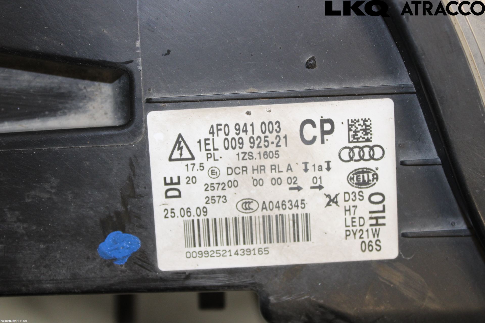 Audi A6/S6     05-11 Frontlykt Venstre