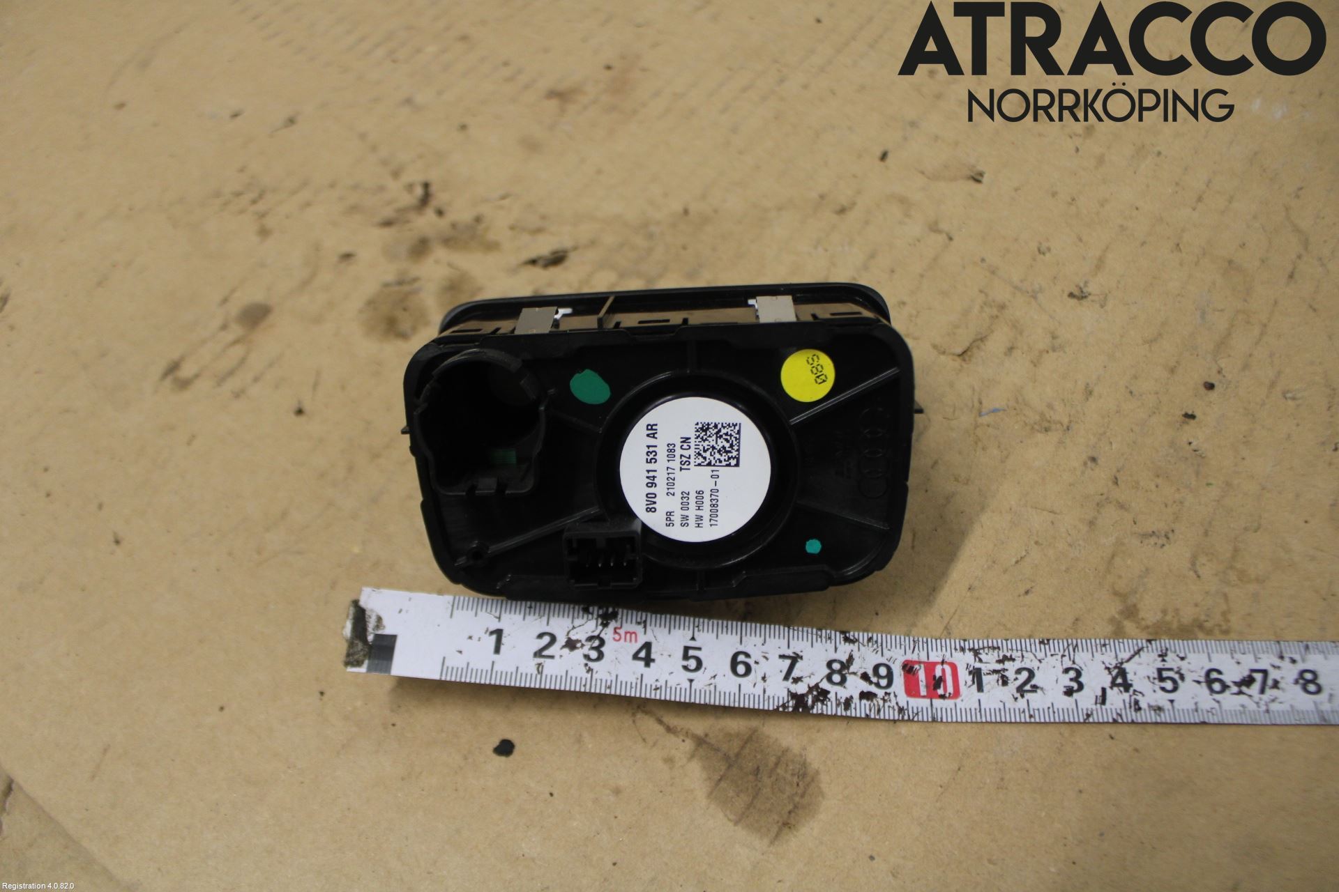 Audi A3/S3 8V 13-20 Bryter Hovedlys