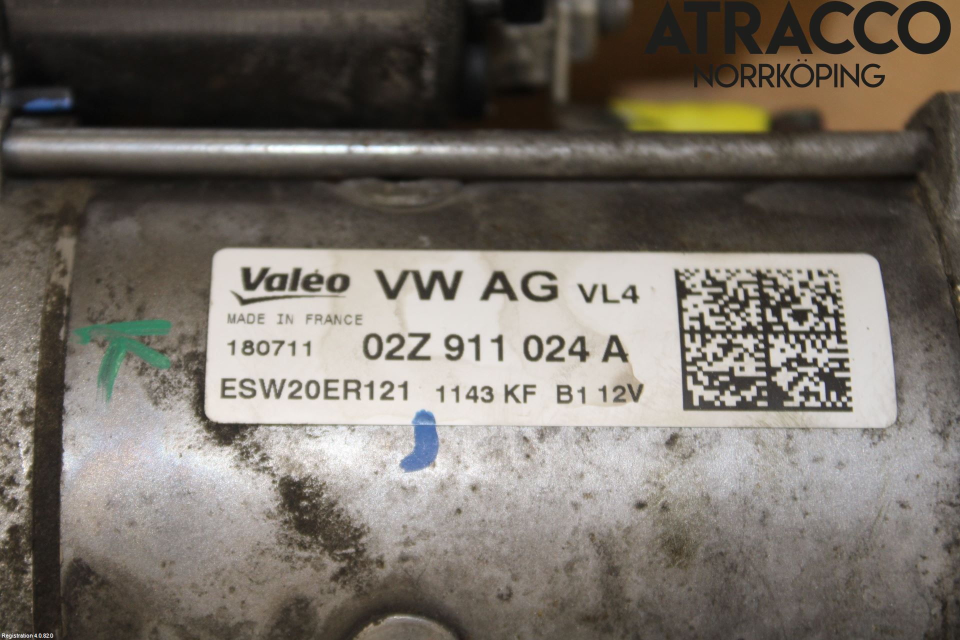 Volkswagen VW POLO 10-17 Startmotor