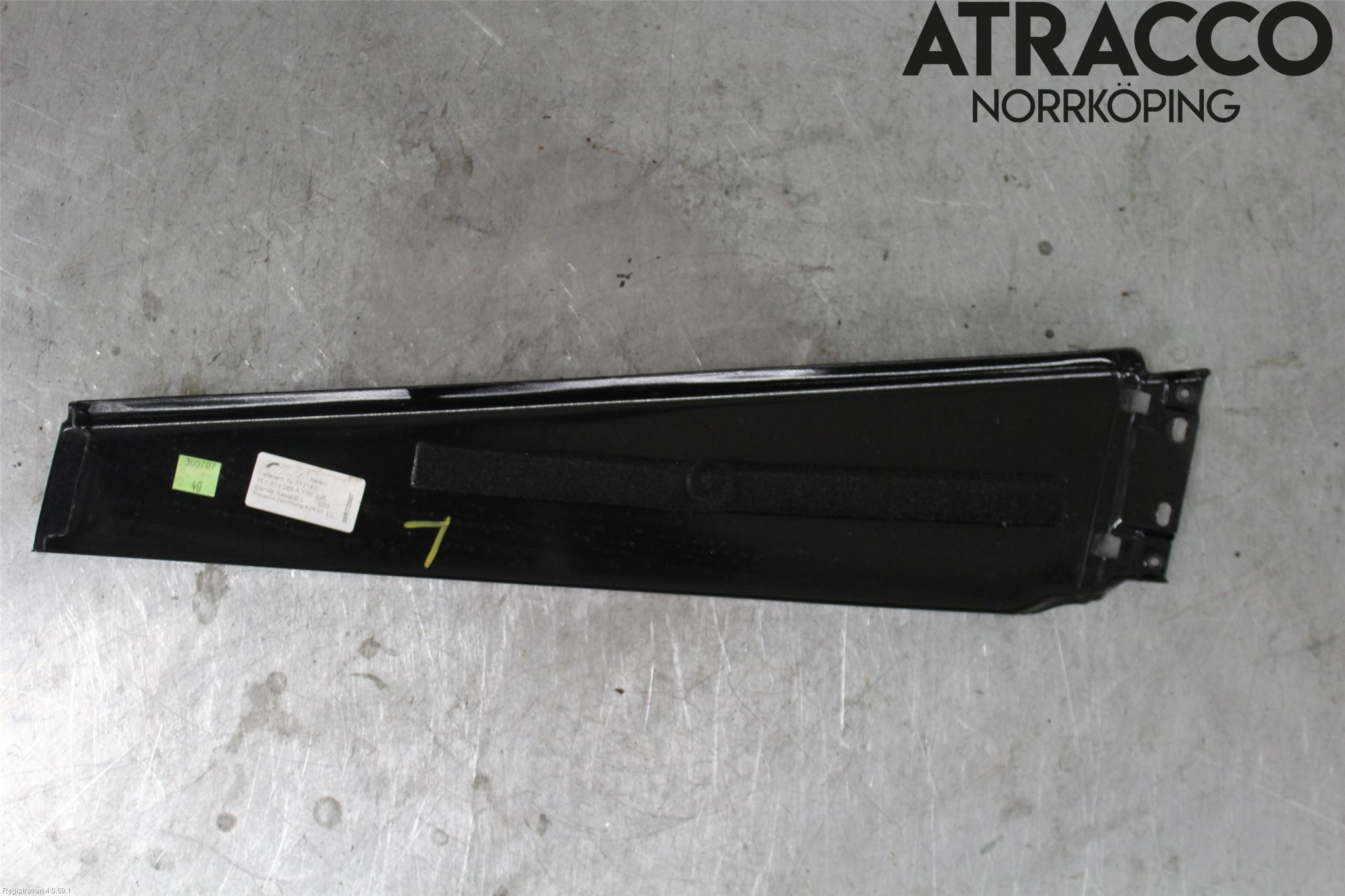 Audi A8/S8 4E  02-09 Dør Dekorlist Vf