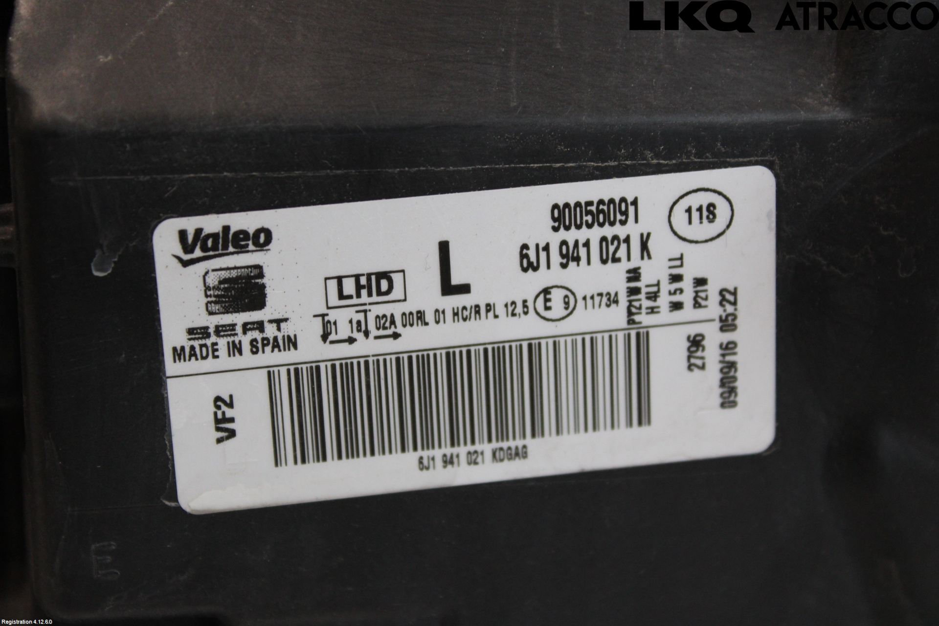 Seat IBIZA IV 08-16 Frontlykt Venstre