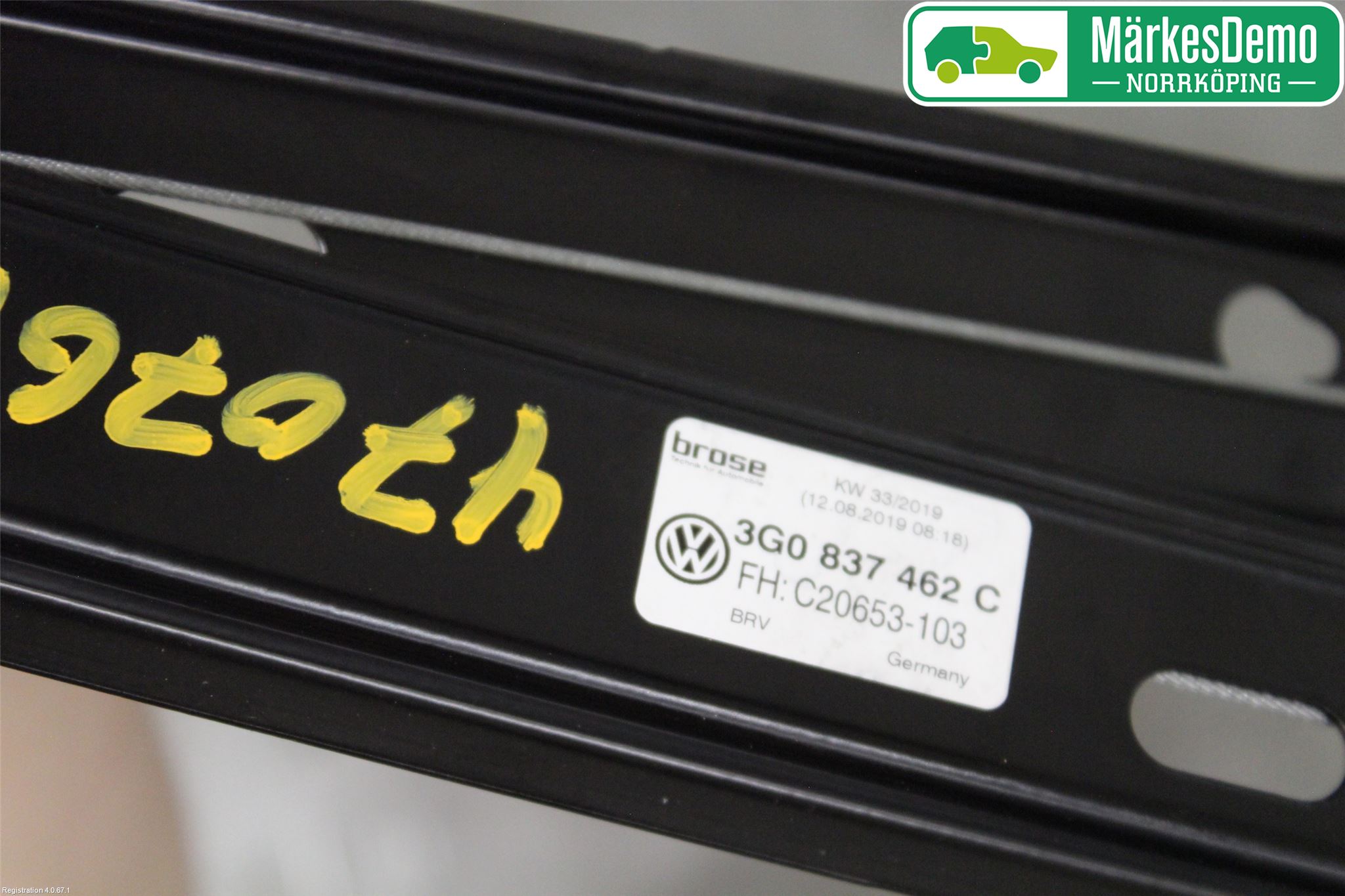 Volkswagen VW PASSAT 20-24 Vindusheis El Komp