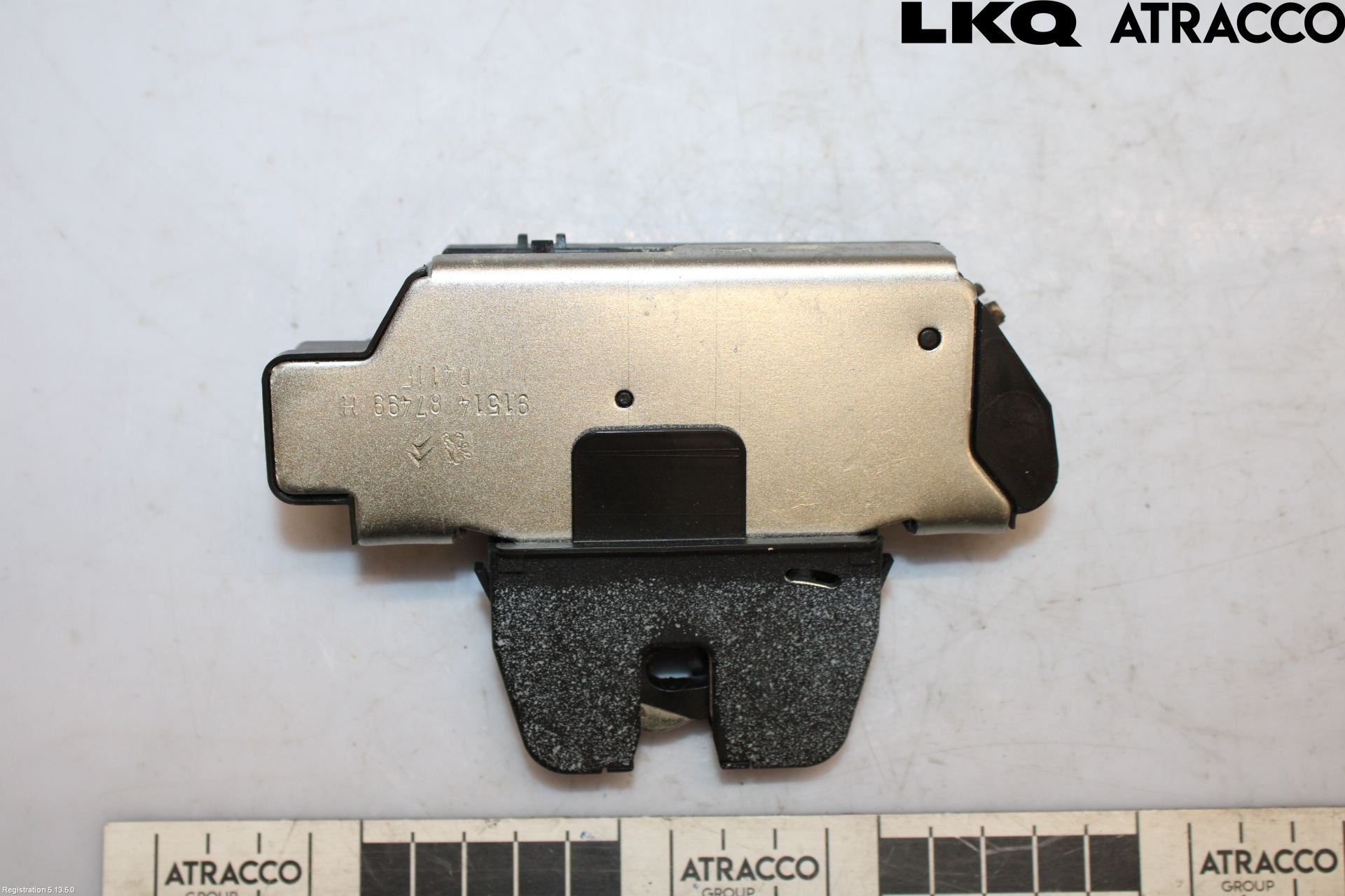 Citroen C3 10-17 Bakluke-Lokk Låsekasse
