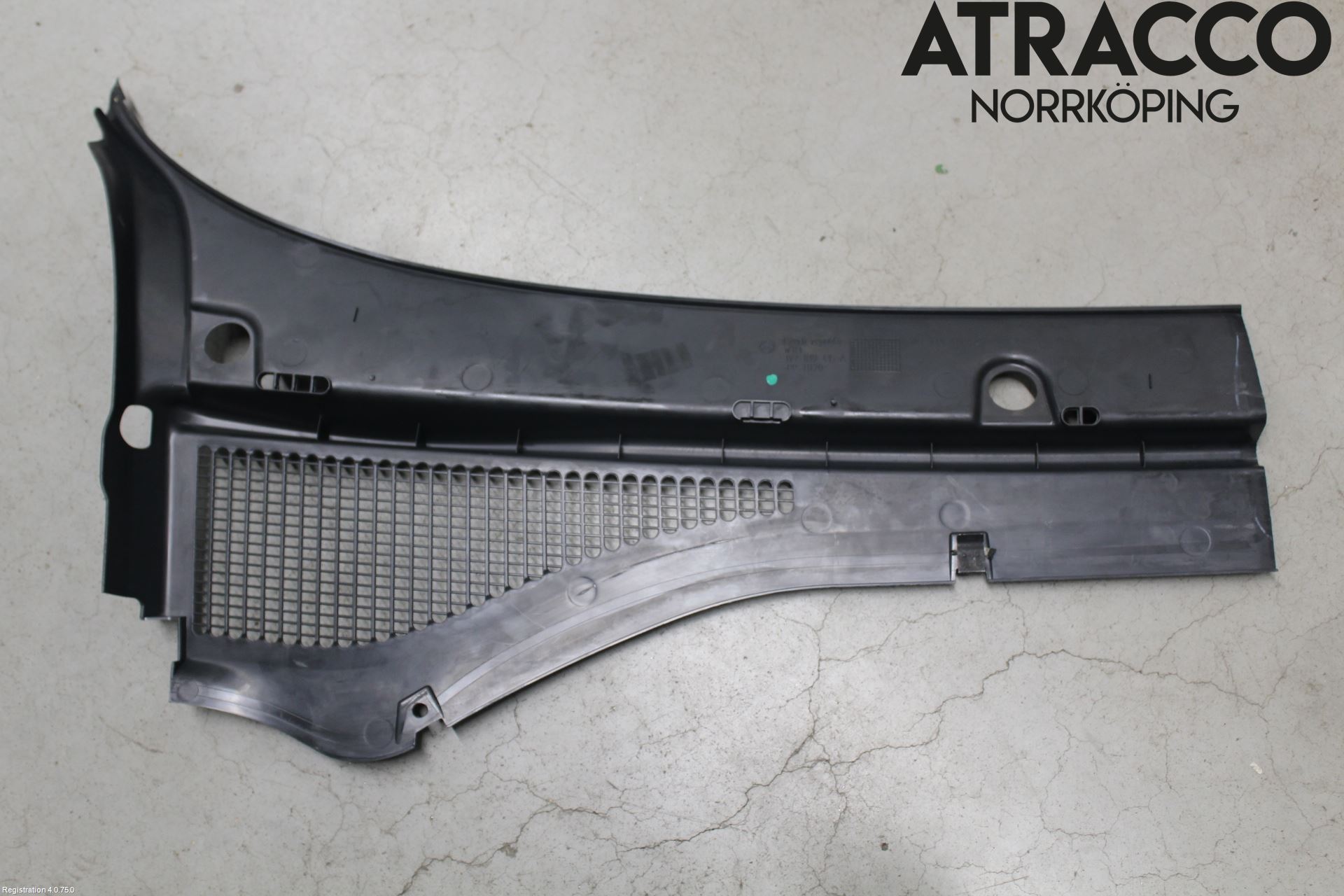 Skoda SUPERB 09-15 Visker Deksel-Grill-Under Frr