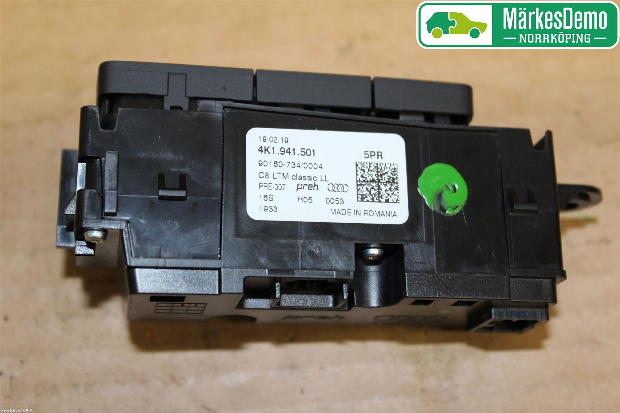 Audi A6 F2/C8 19- Bryter Hovedlys