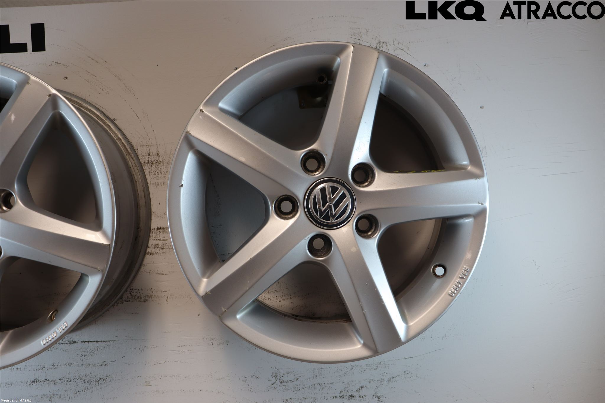 Volkswagen VW GOLF / E-GOLF VII 13-20 Felg Aluminium Sett 4Stk