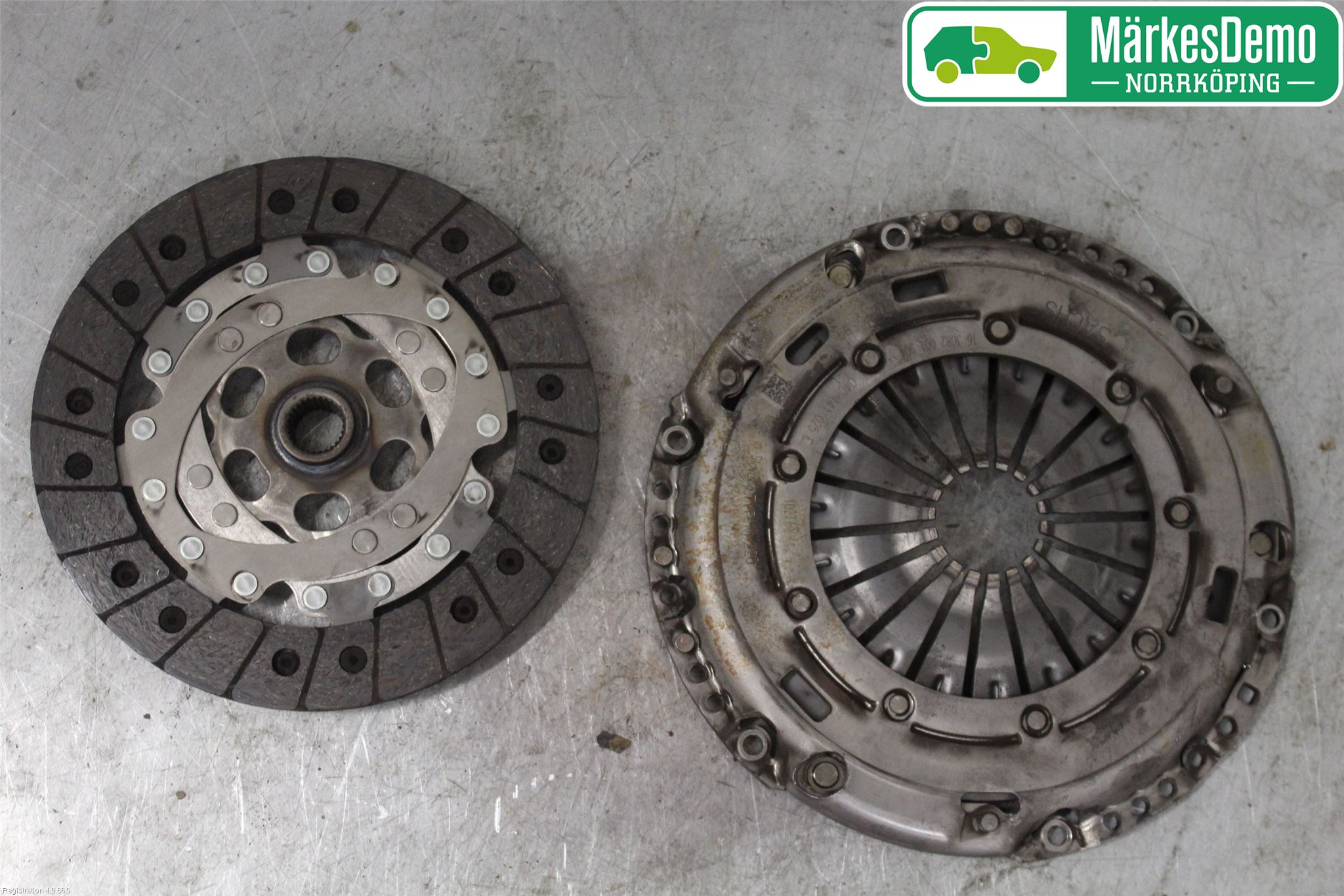 Volkswagen VW GOLF / E-GOLF VII 13-20 Clutch Trykkplate