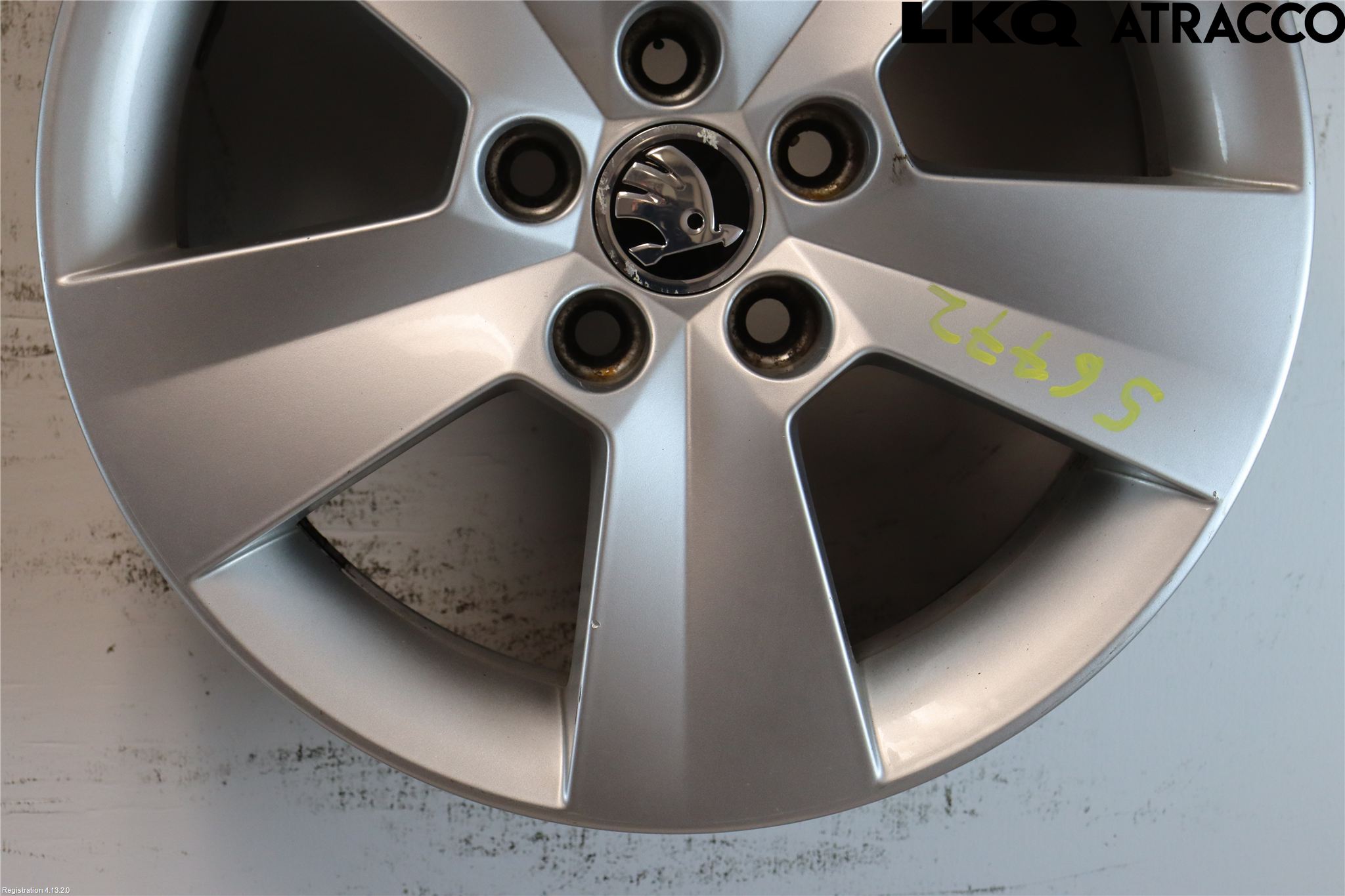 Skoda RAPID Felg Aluminium Sett 4Stk