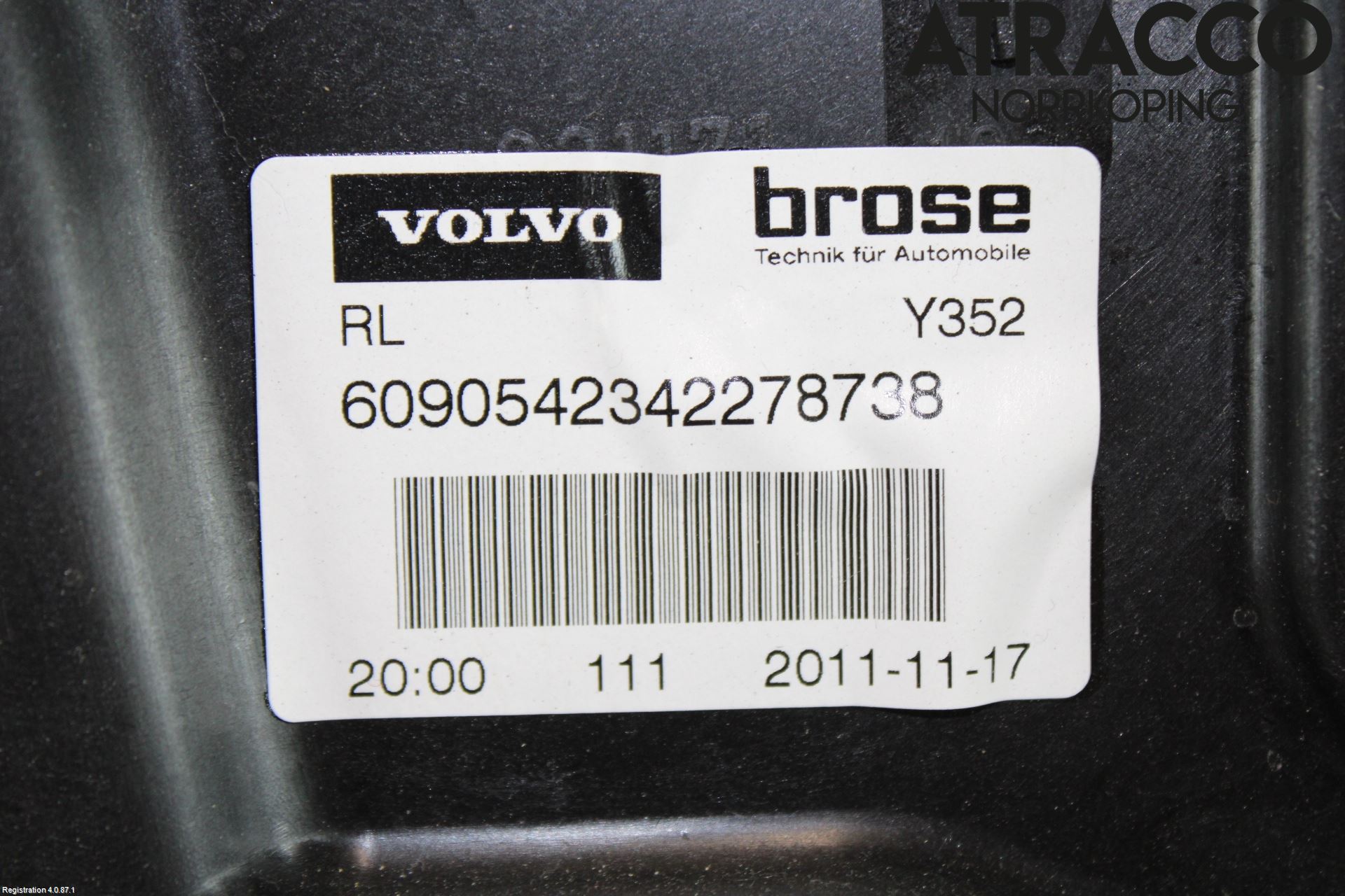 Volvo V60 11-13 Vindusheis El Komp