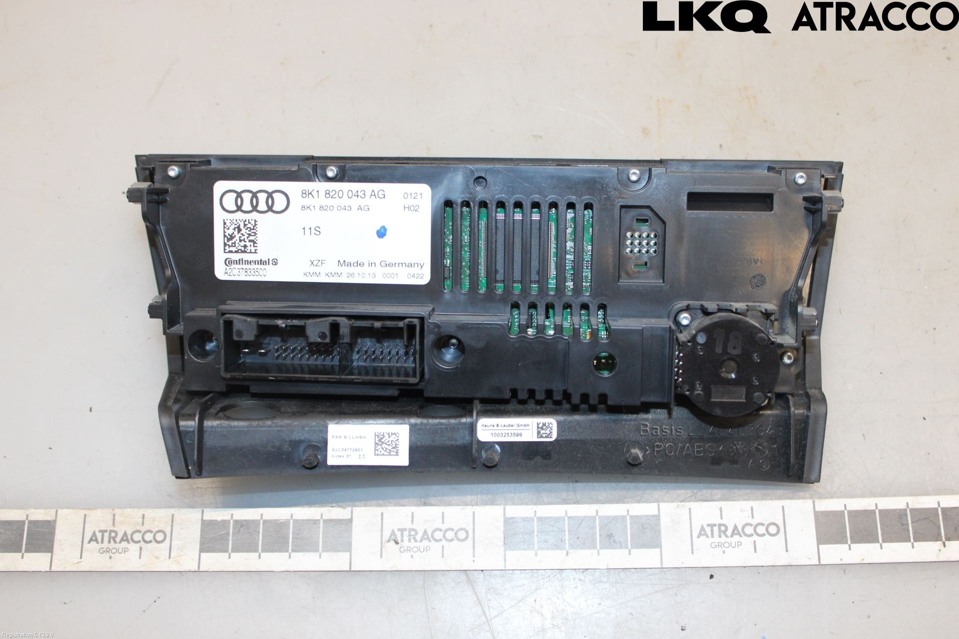 Audi A4 12-15 Varmeapparat Panel(Regulering)