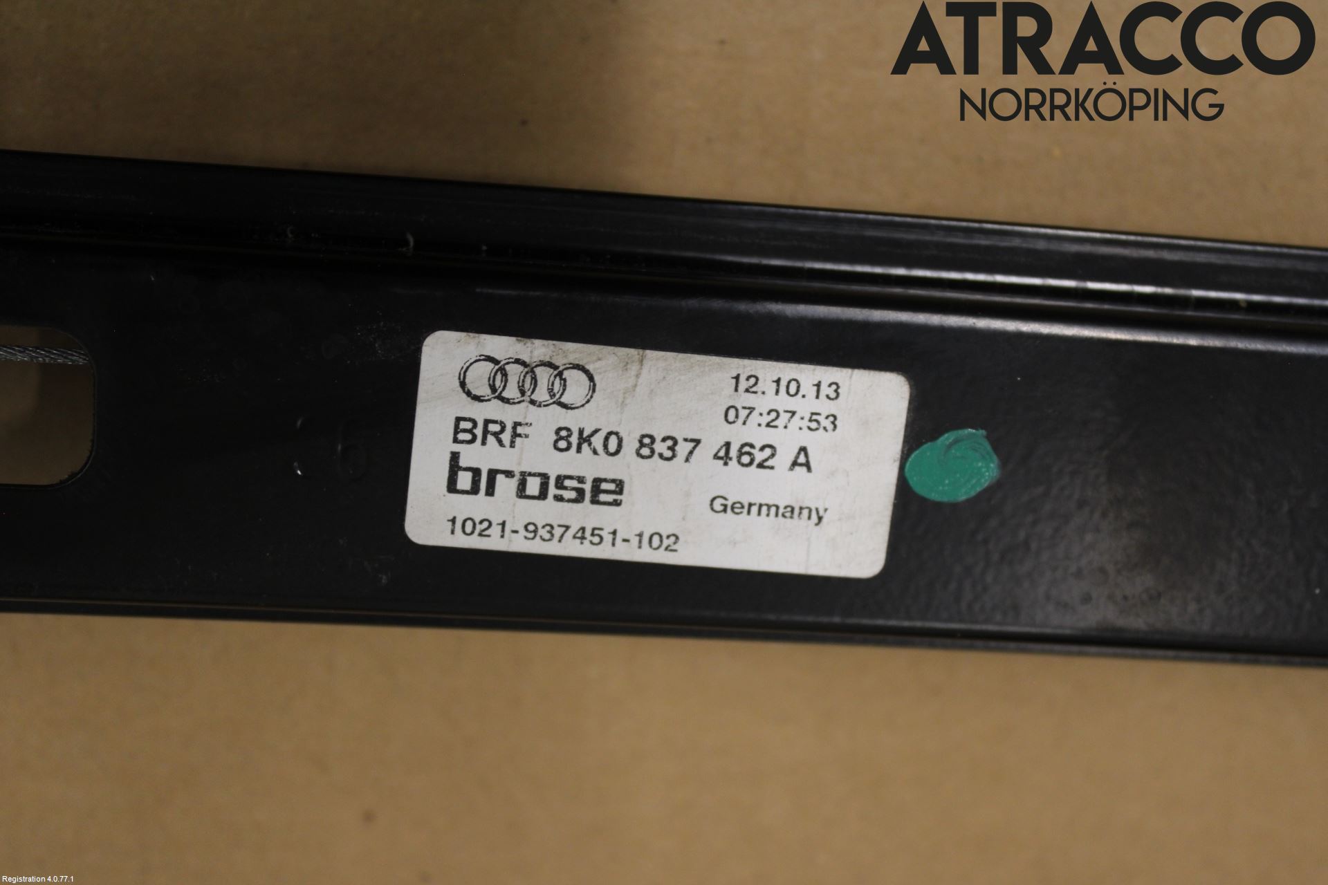Audi A4 12-15 Vindusheis El Komp