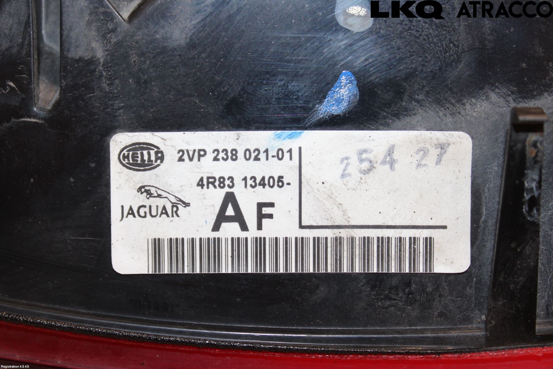 Jaguar S-TYPE Baklykt Venstre