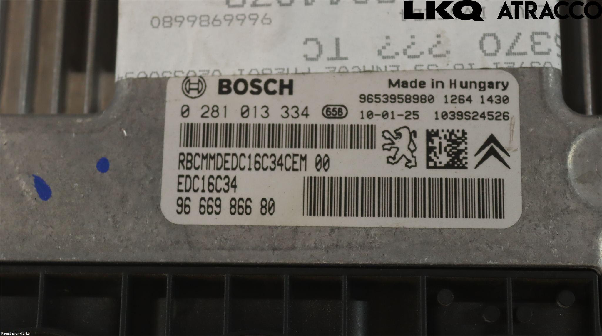 Peugeot 5008 10-16 Styreenhet Dieselpumpe