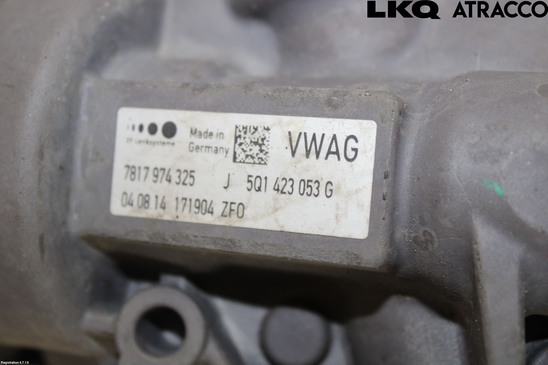 Volkswagen VW GOLF / E-GOLF VII 13-20 Styrväxel/Snäcka Elektrisk
