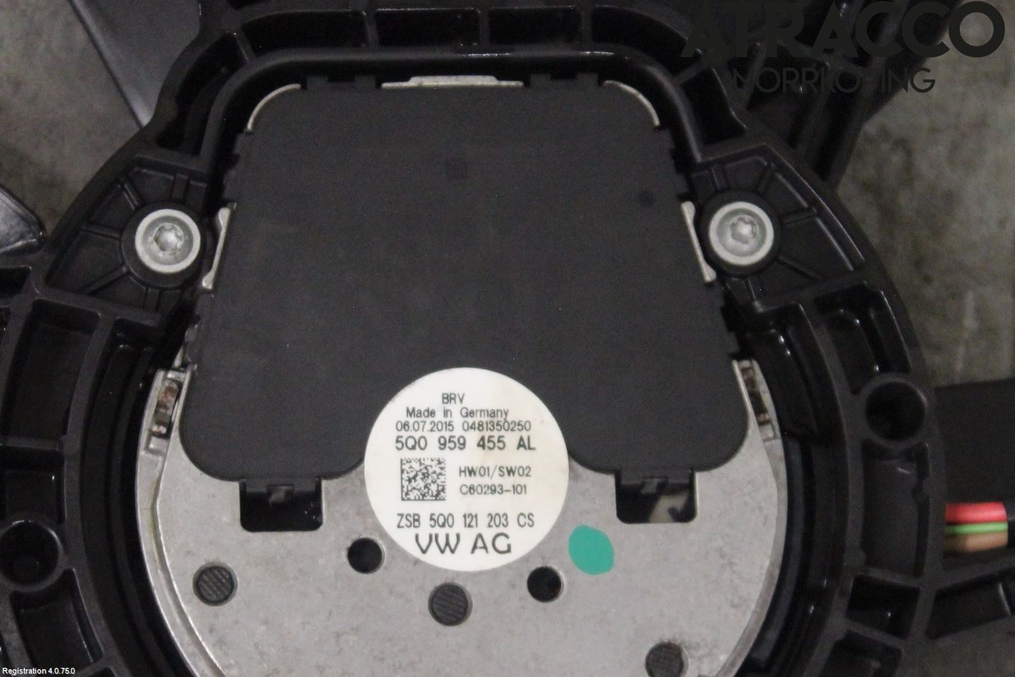 Volkswagen VW GOLF / E-GOLF VII 13-20 Kjølevifte Elektrisk